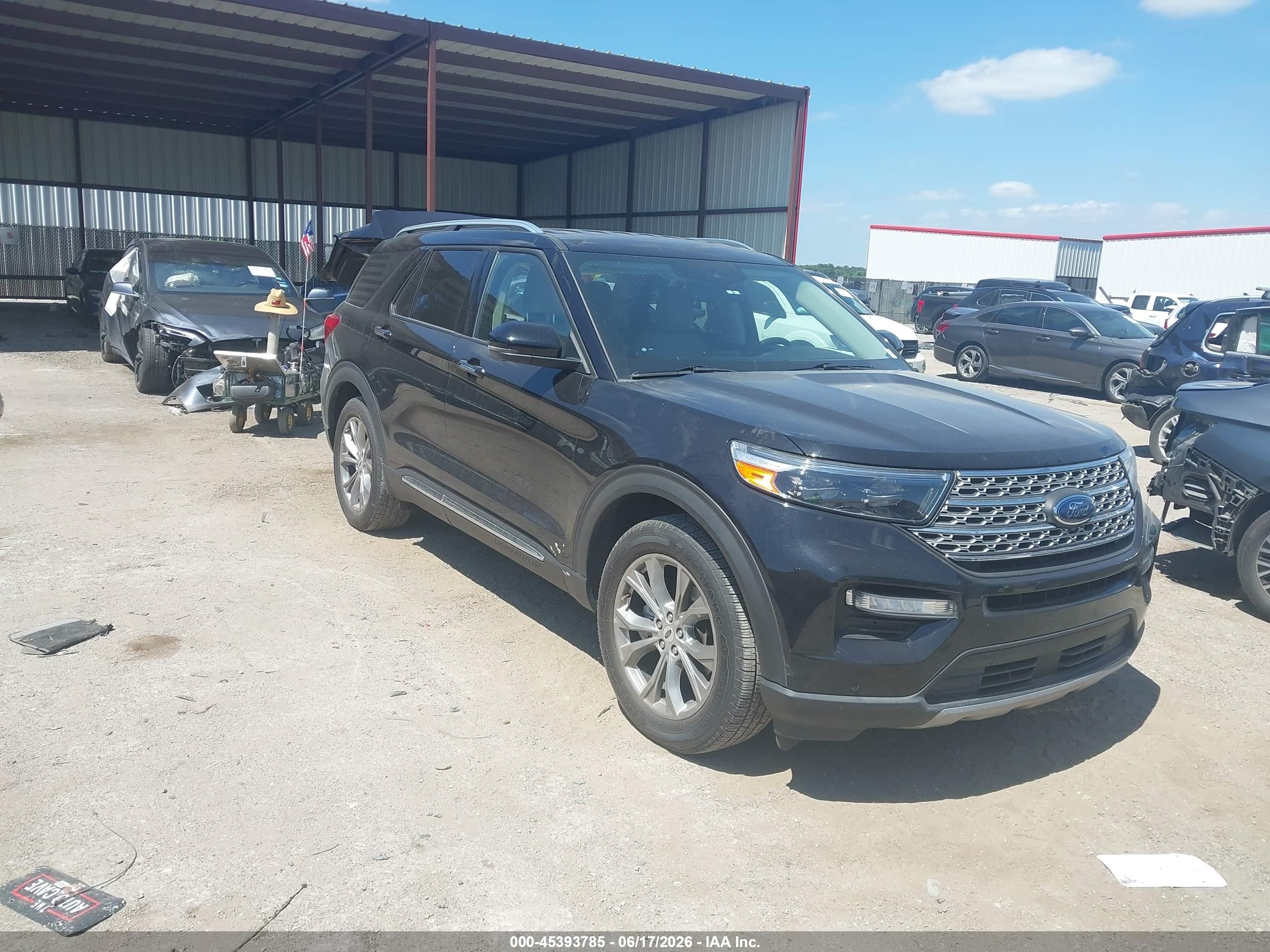 2023 Ford Explorer Limited, VIN 1FMSK7FHXPGA05390 — Rear end