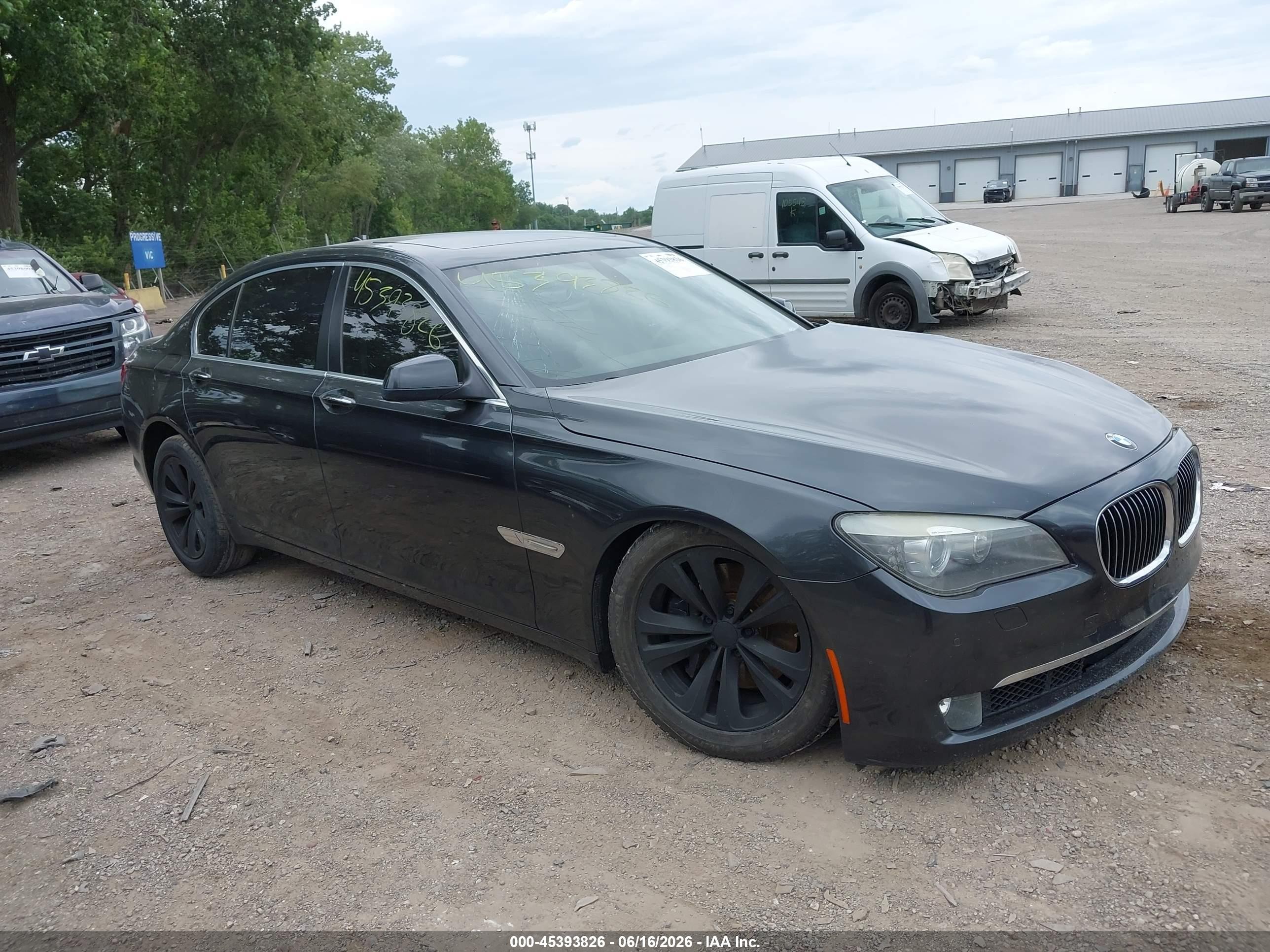 2011 BMW 7 Series 740Li, VIN WBAKB4C56BC392823 — Front end