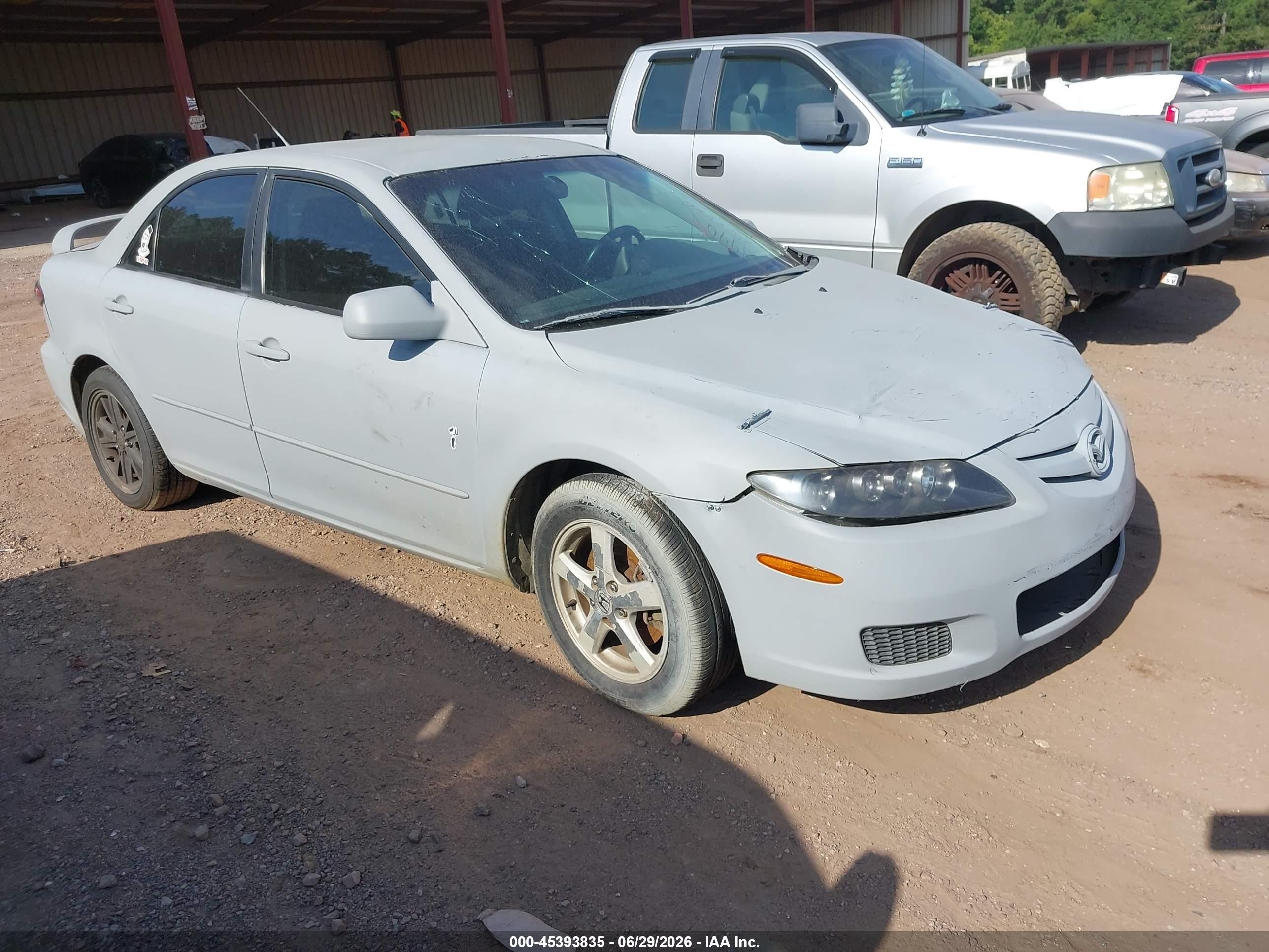 2007 Mazda 6 i Sport VE, VIN 1YVHP80C275M64440 — Normal wear
