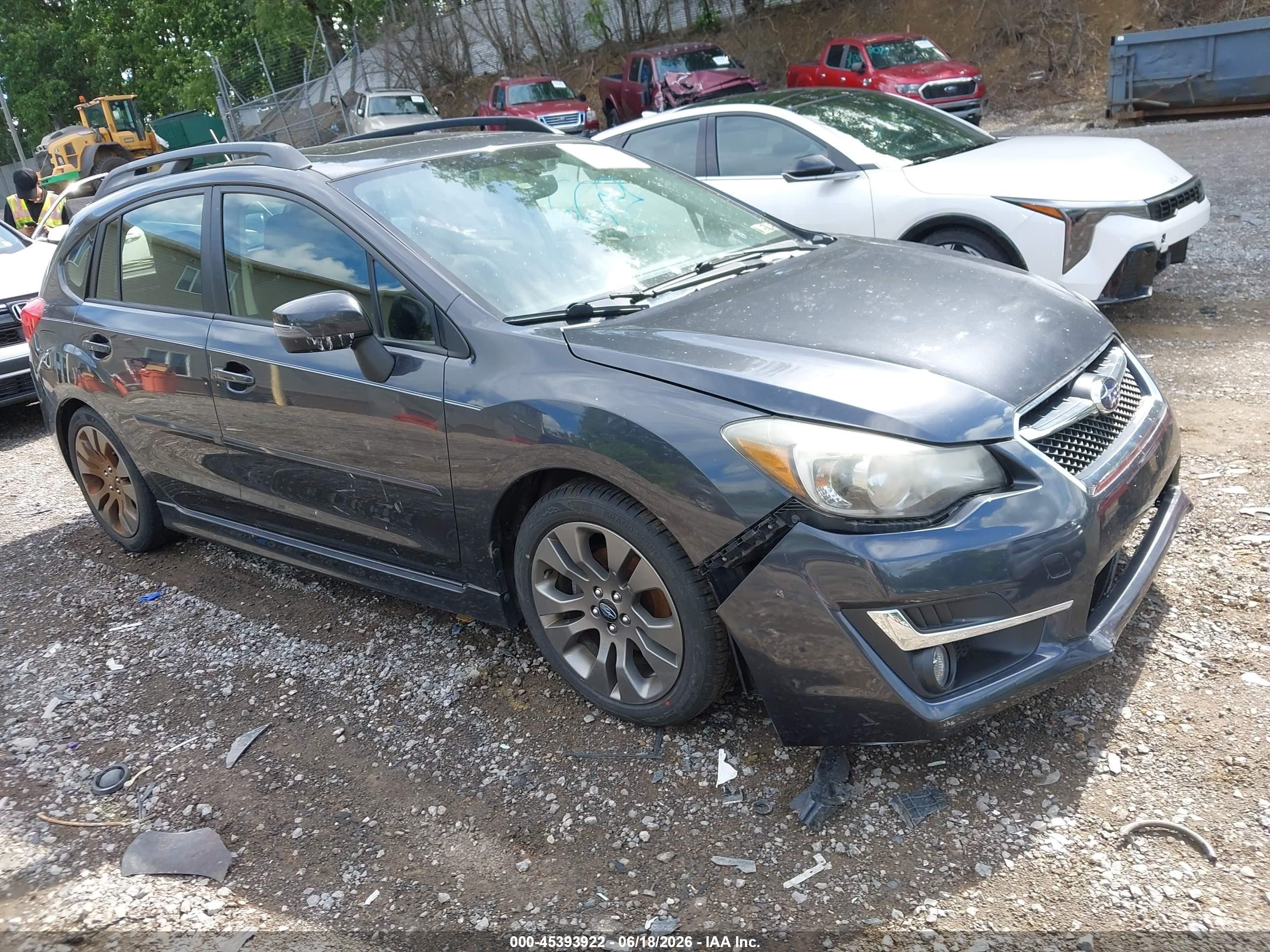 2015 Subaru Impreza Special Sports Premium, VIN JF1GPAY66F8233082 — Normal wear