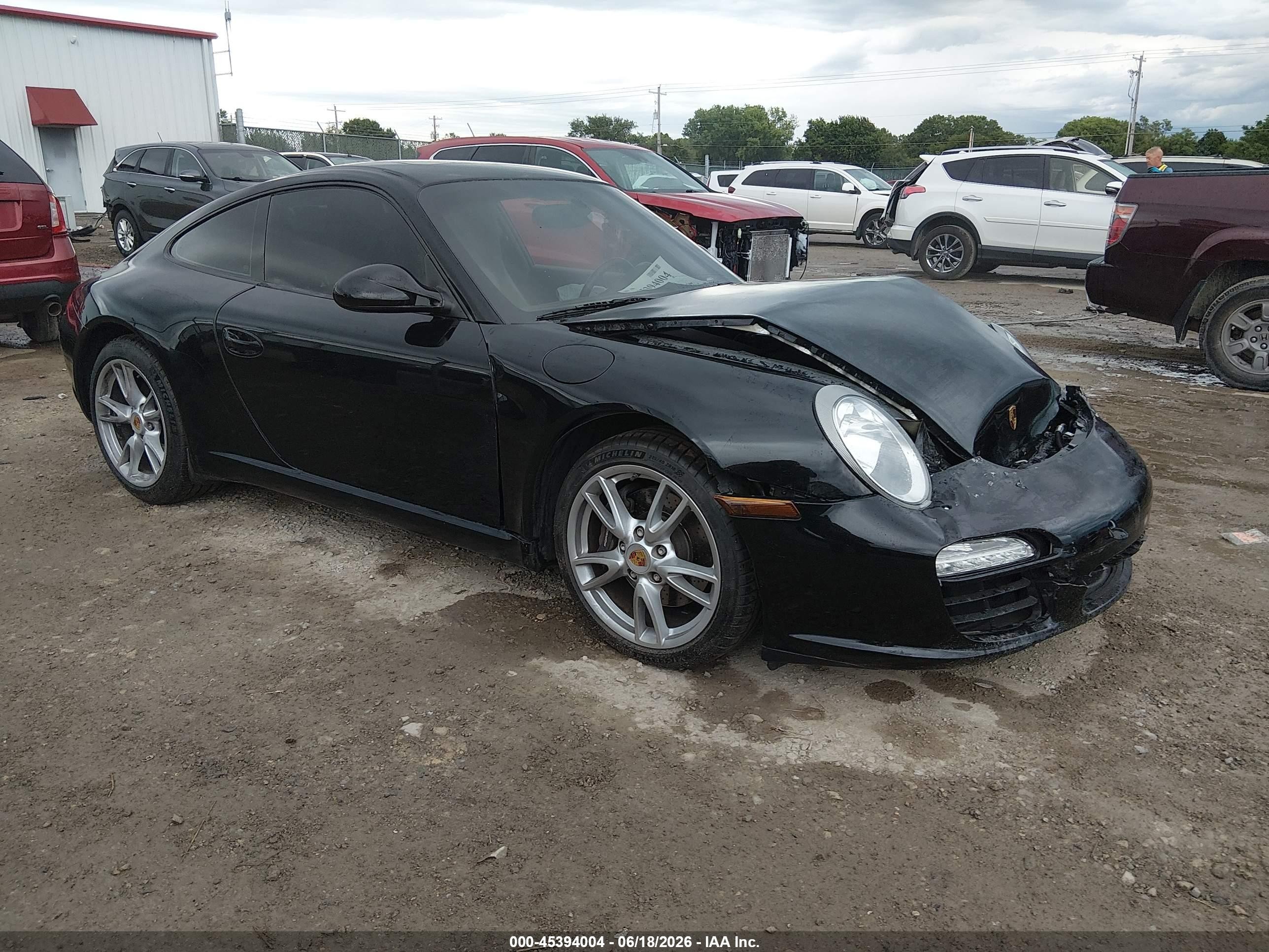 2009 Porsche 911 Carrera, VIN WP0AA29909S707082 — Перед