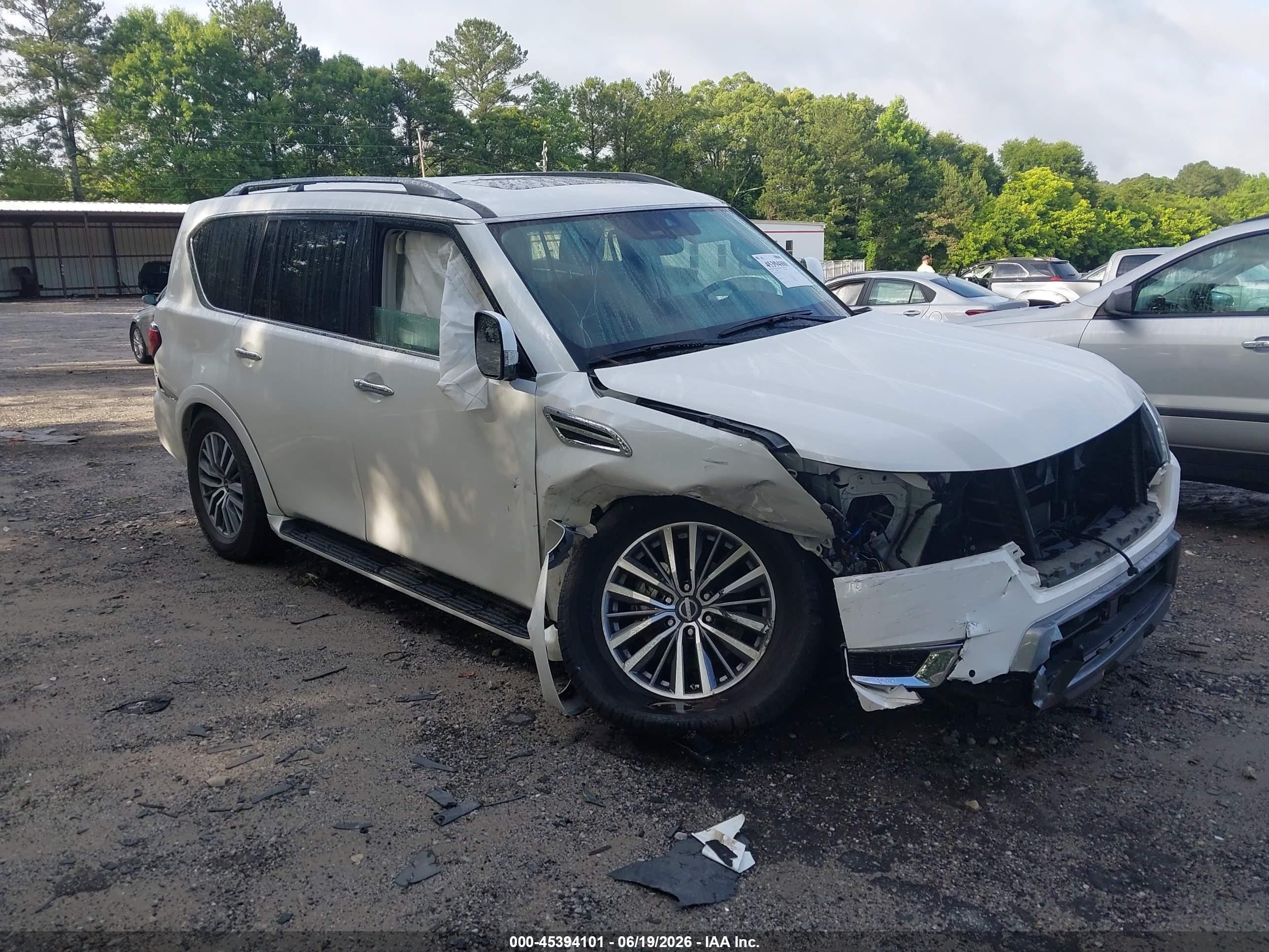 2023 Nissan Armada SL, VIN JN8AY2BC0P9183538 — Front end