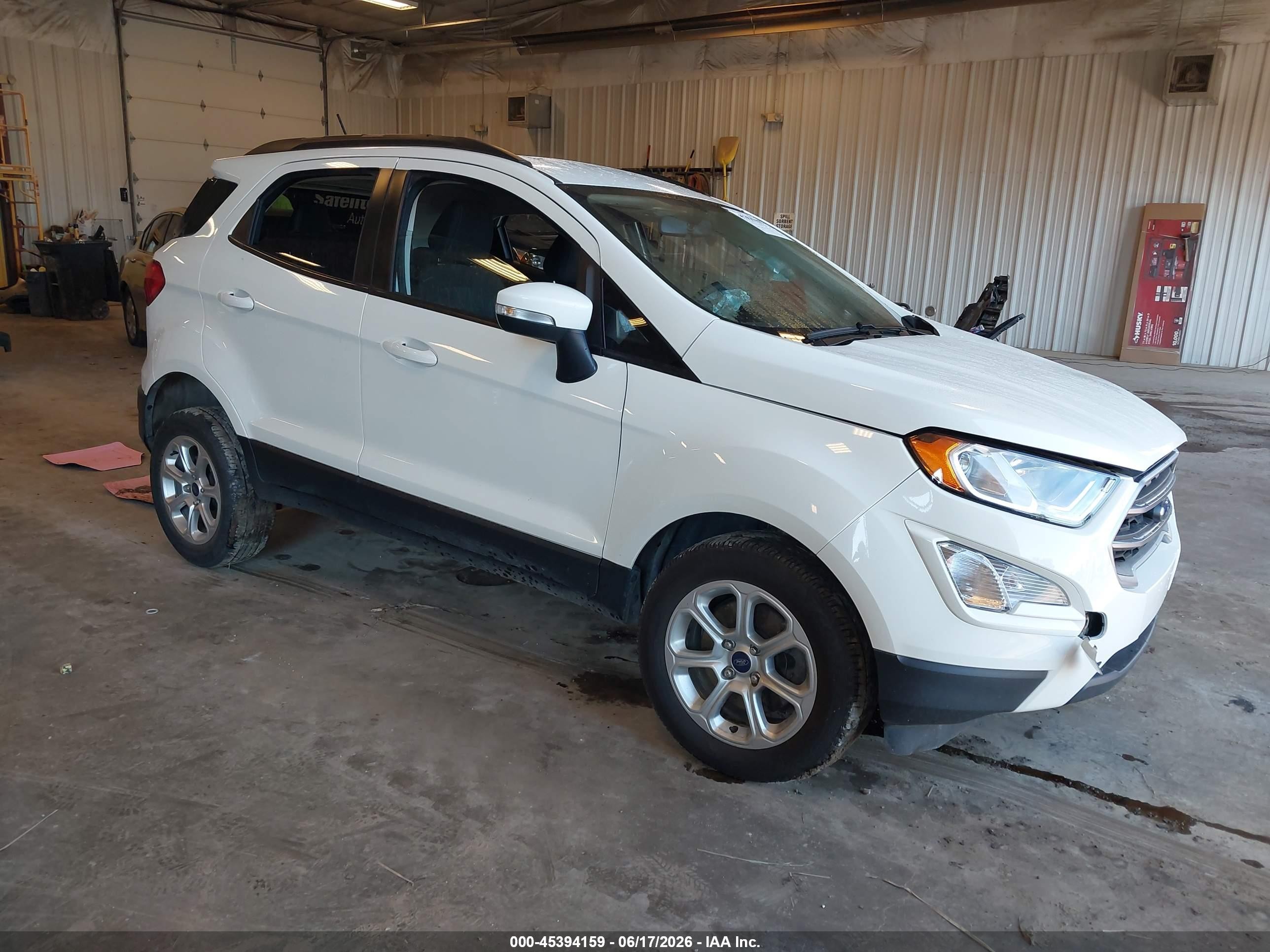 2022 Ford EcoSport SE, VIN MAJ6S3GL3NC461596 — Front end