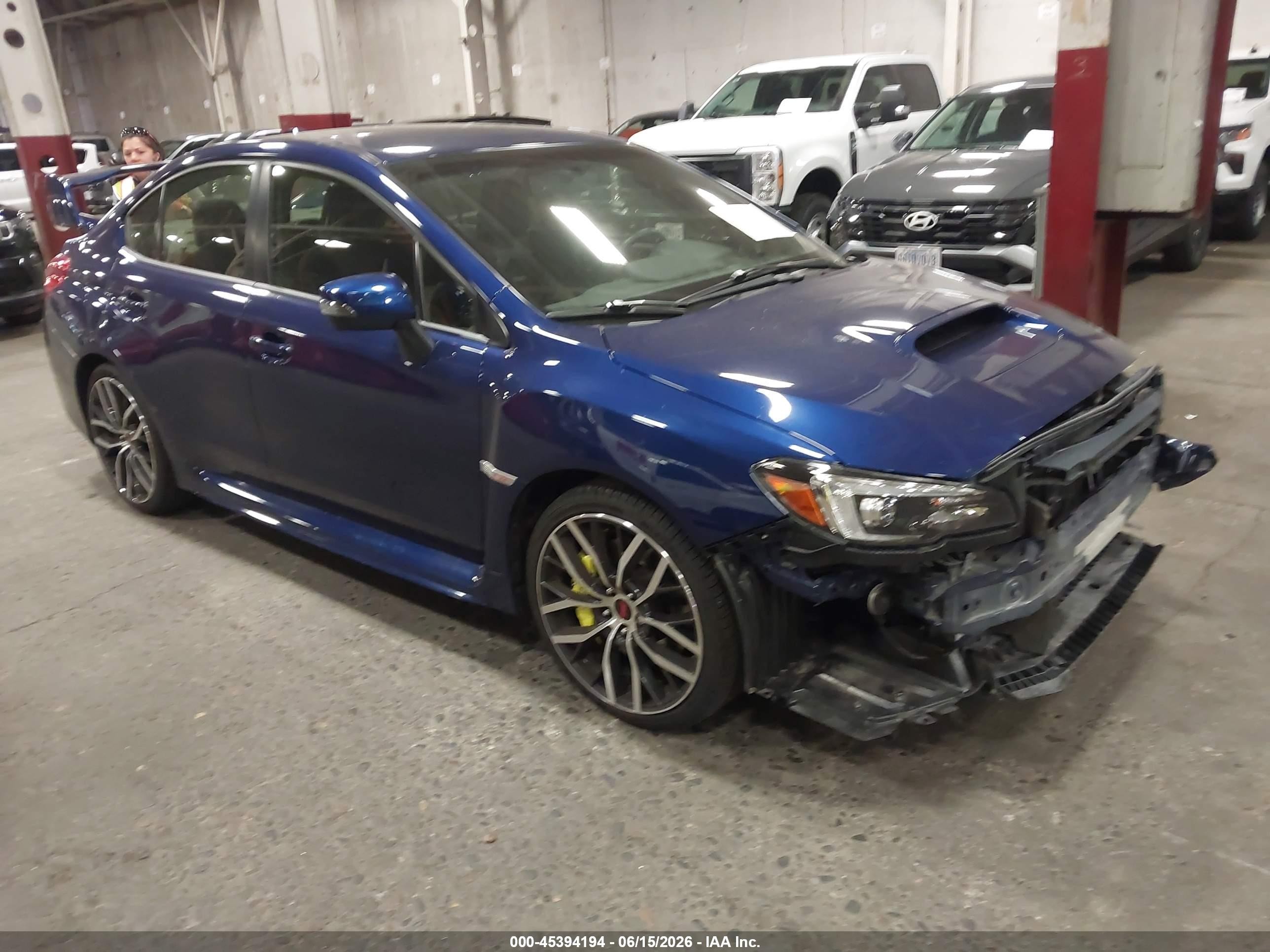 2019 Subaru WRX STI, VIN JF1VA2S68K9830231 — Front end