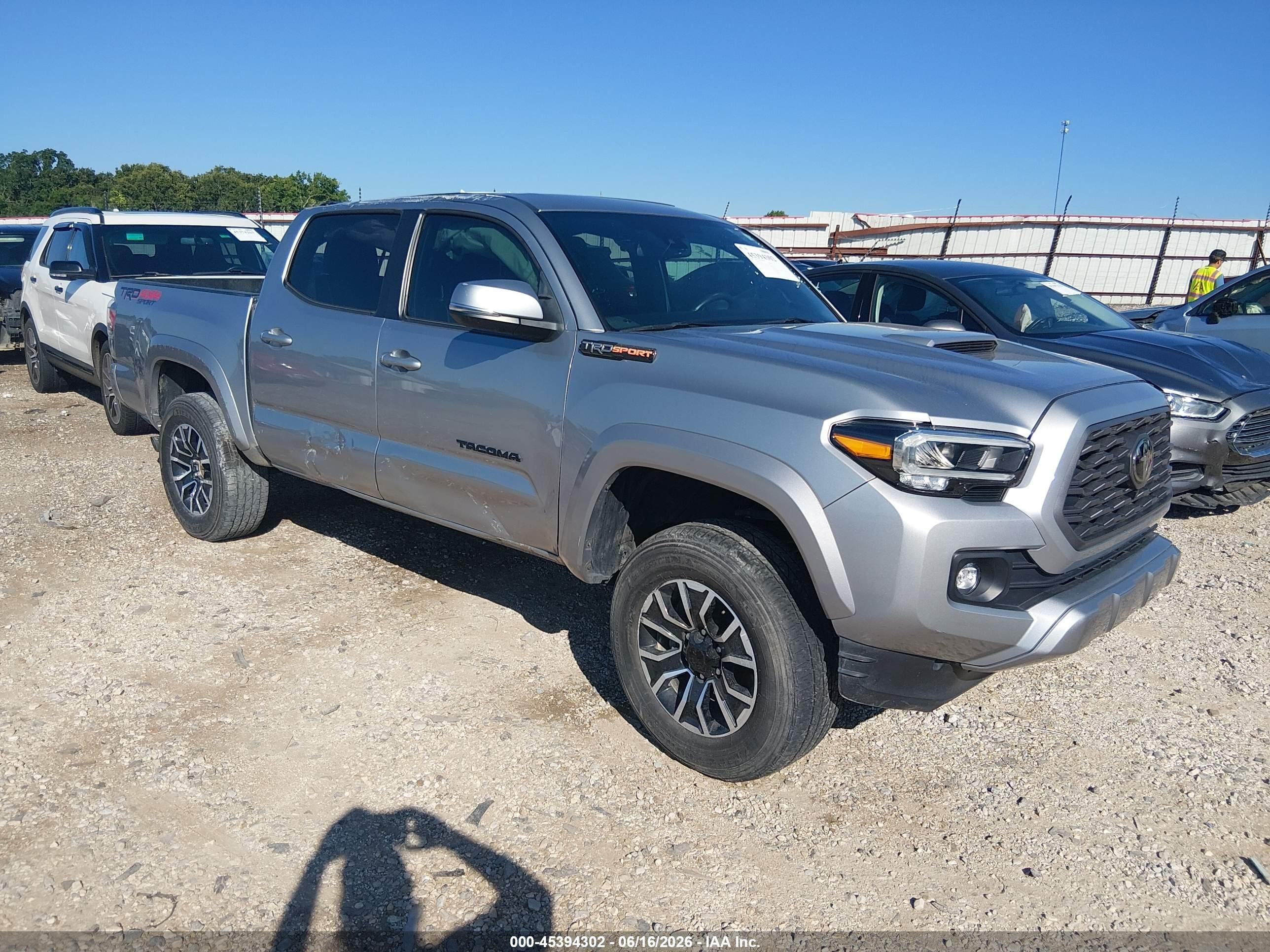 2021 Toyota Tacoma SR5, VIN 5TFCZ5AN3MX245141 — Rollover