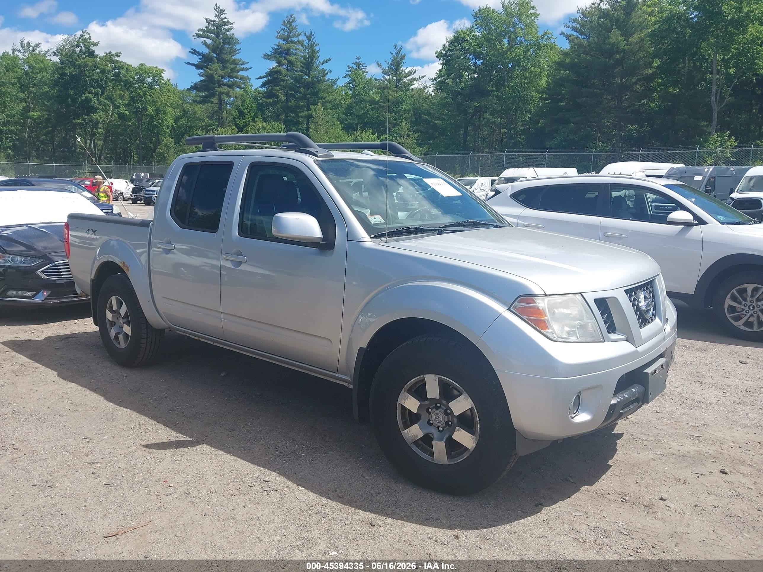 2011 Nissan Frontier SV, VIN 1N6AD0EV6BC421183 — All over