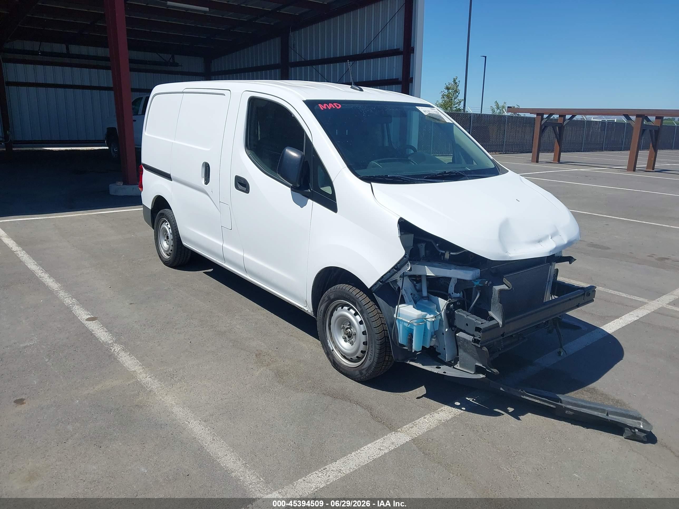 2017 Chevrolet City Express Cargo LT, VIN 3N63M0ZN1HK701454 — Front end