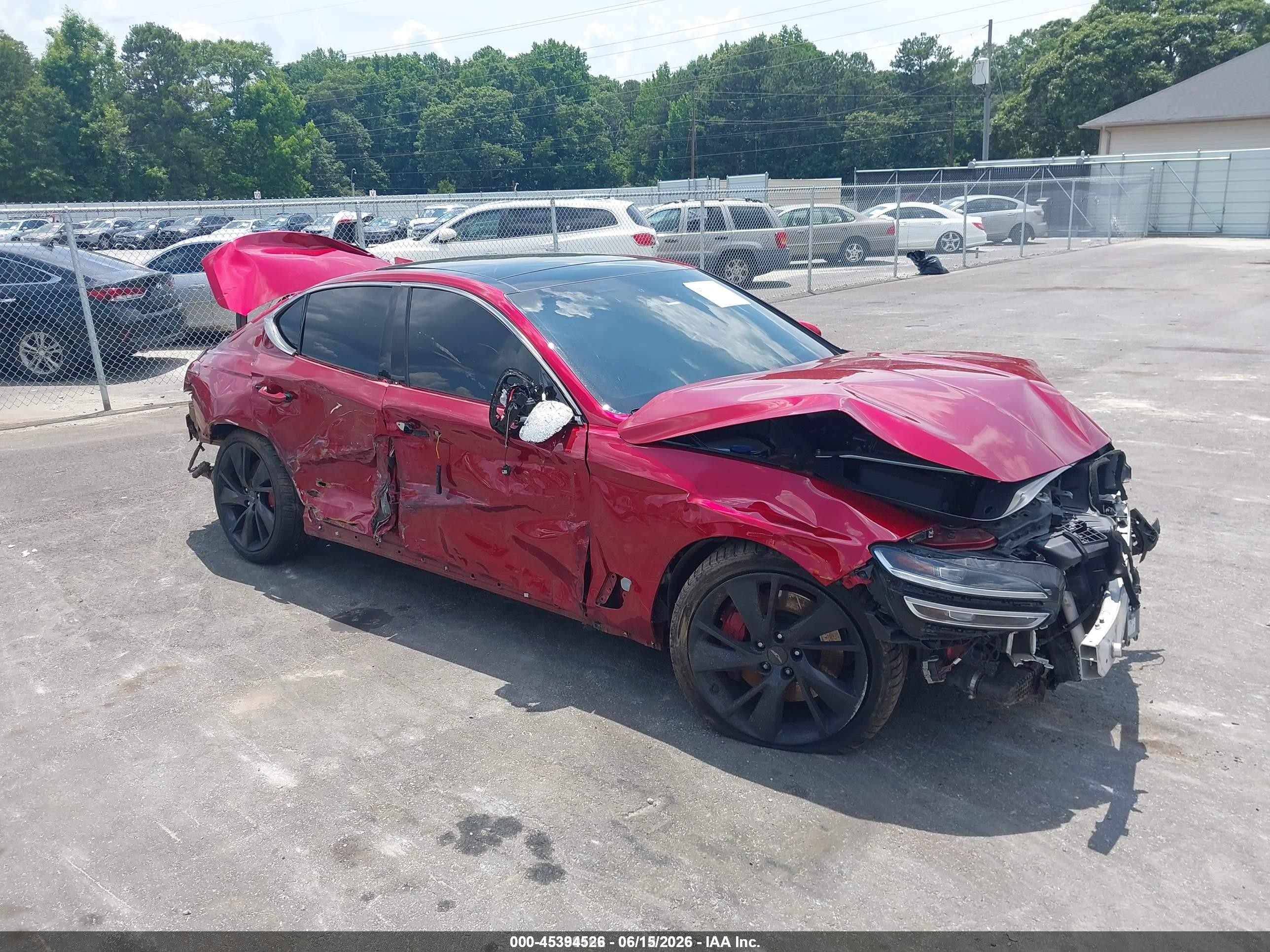 2022 Genesis G70 3.3T, VIN KMTG54TE4NU083352 — All over