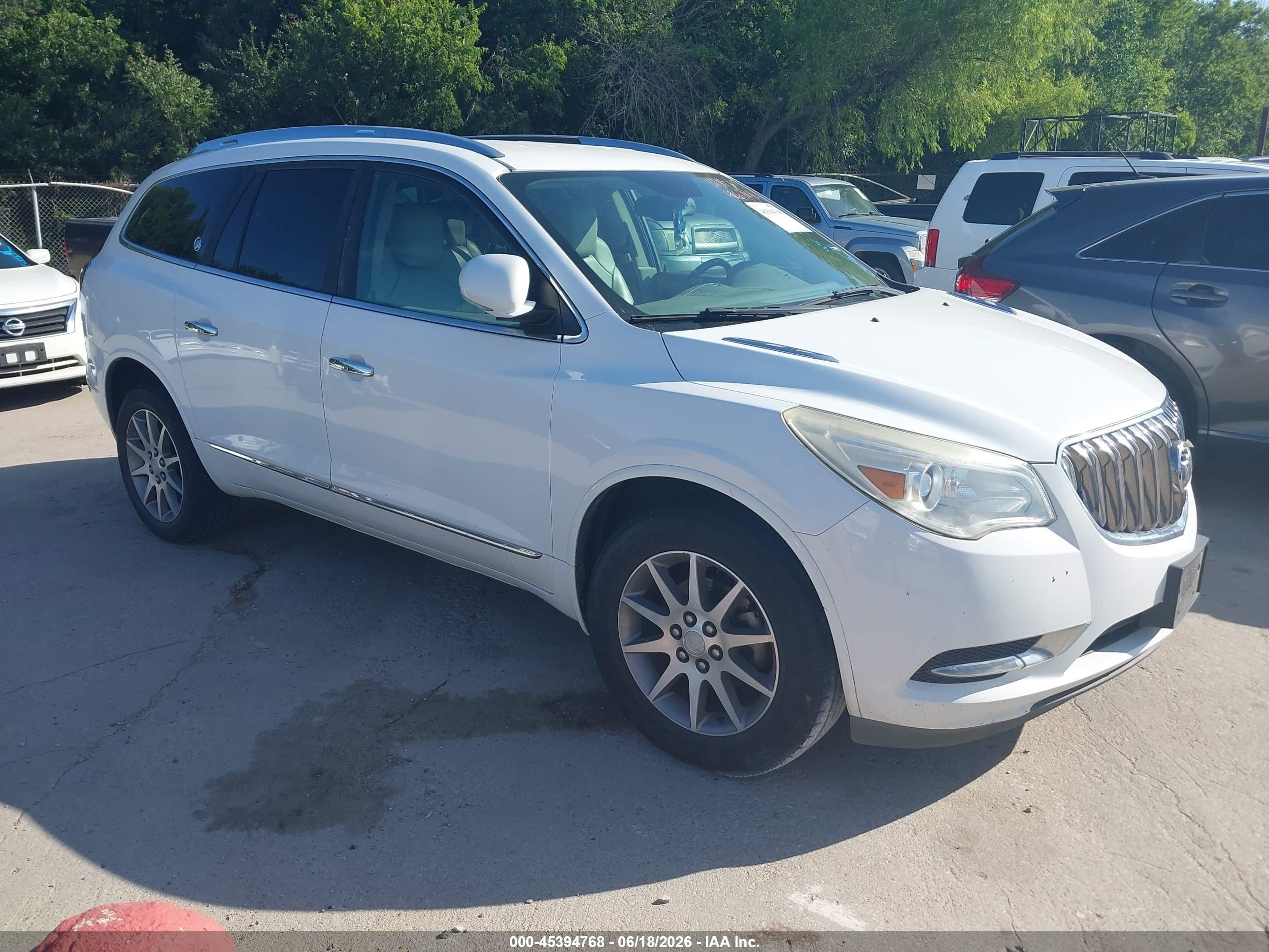 2017 Buick Enclave Leather, VIN 5GAKRBKD8HJ114183 — Repossession