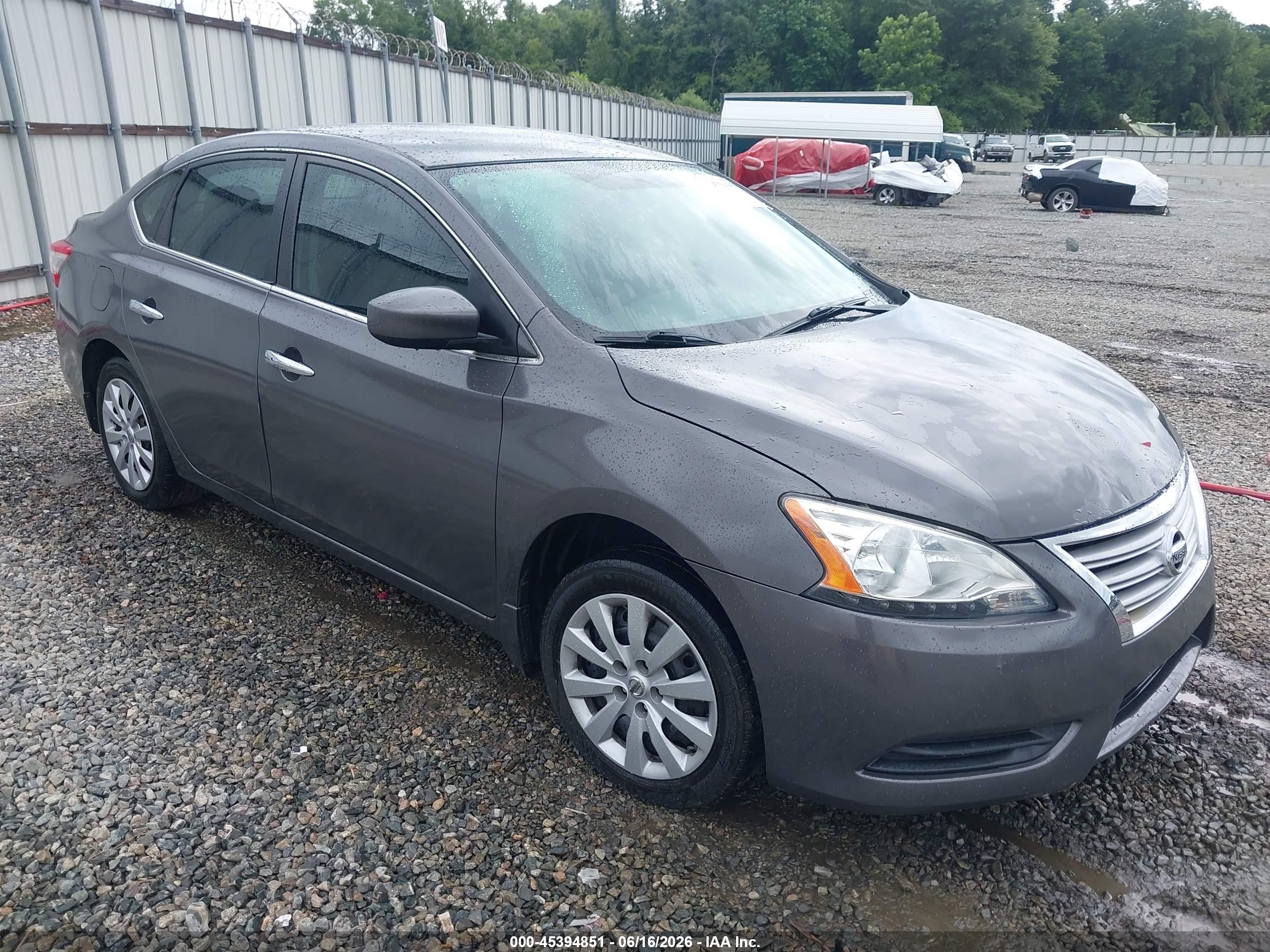2015 Nissan Sentra SR, VIN 3N1AB7AP4FL673021 — Side