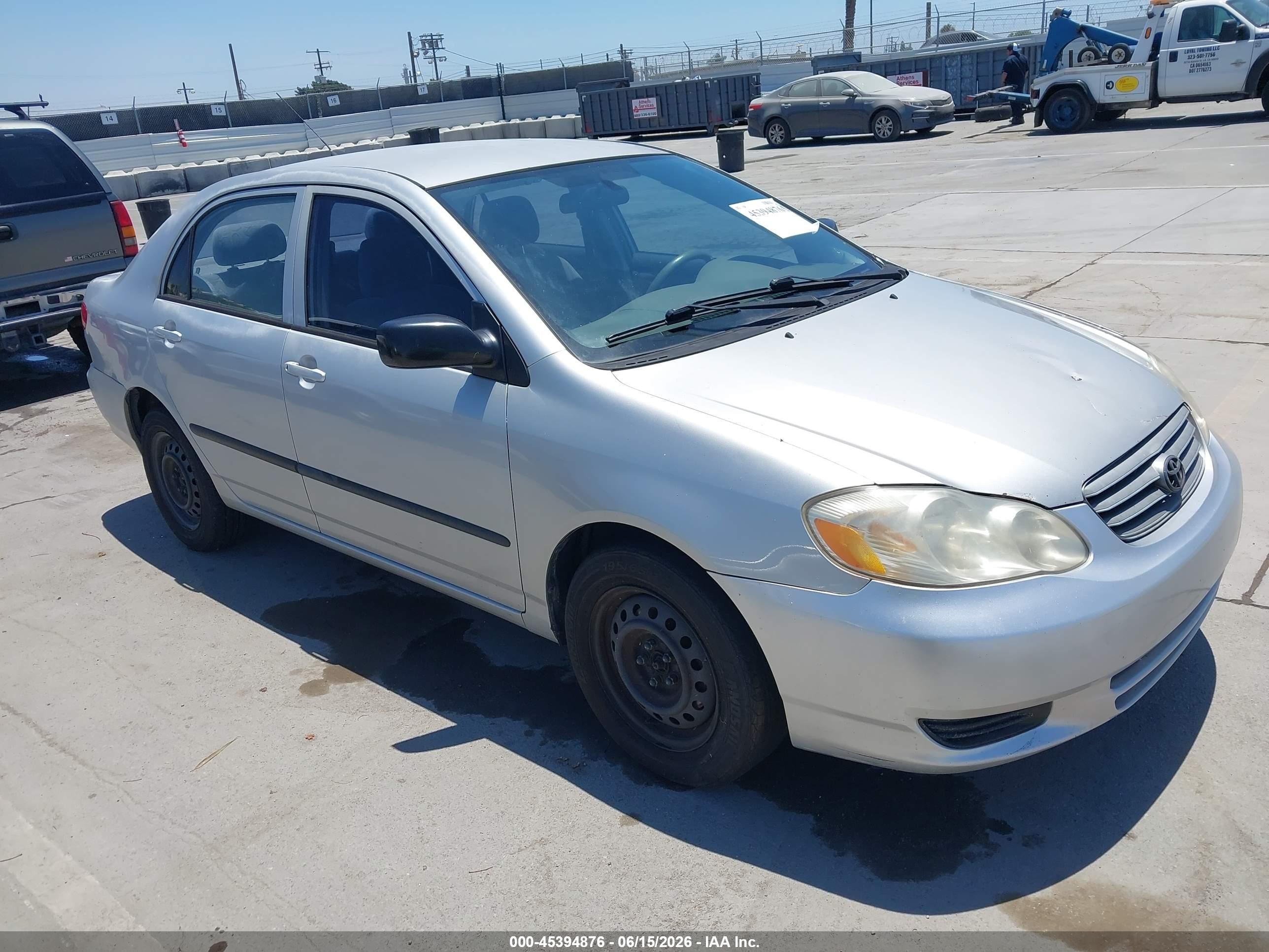 2004 Toyota Corolla S, VIN 1NXBR32E54Z306498 — Side