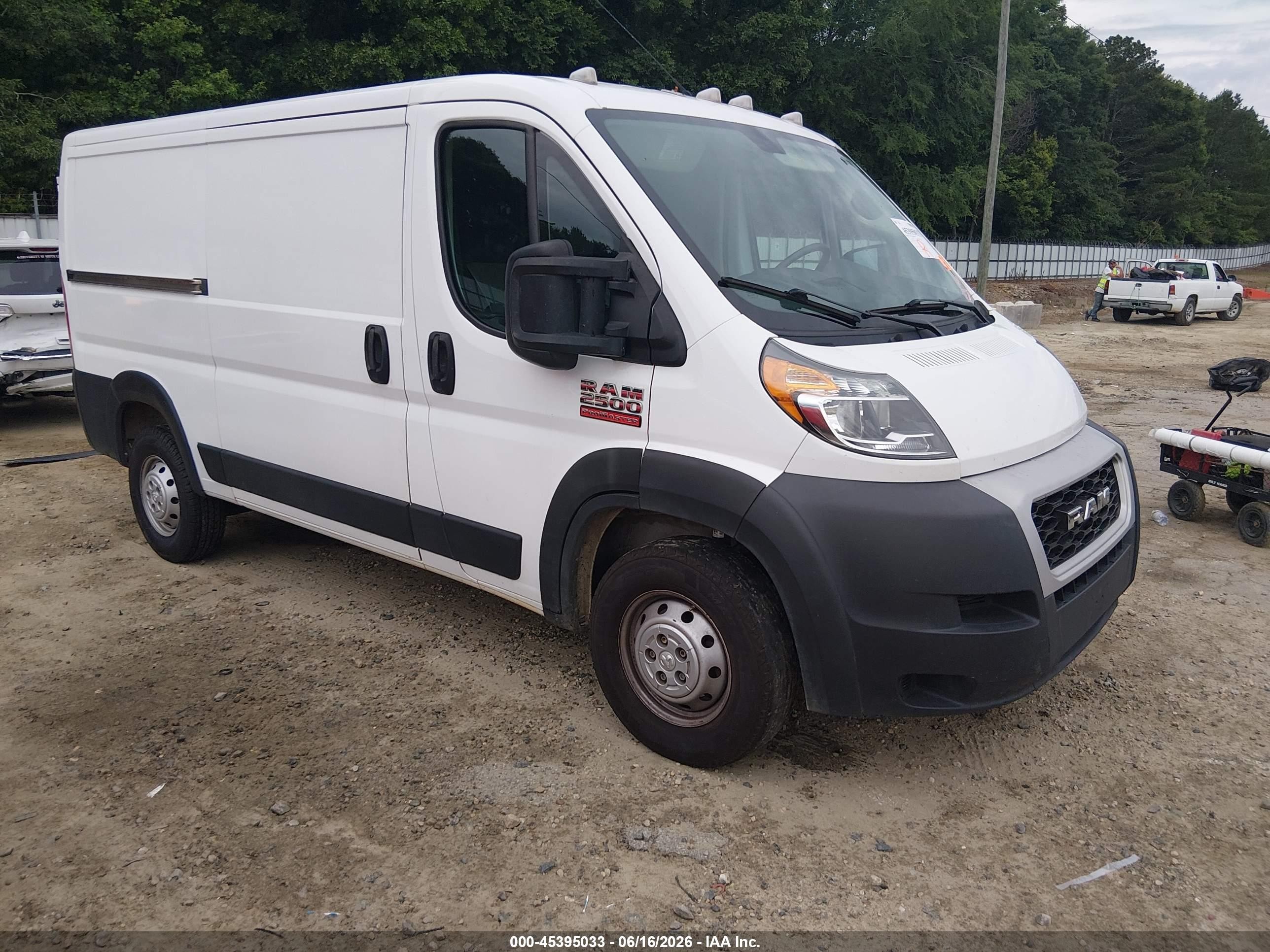2021 Ram ProMaster Cargo, VIN 3C6LRVVG3ME547242 — Side