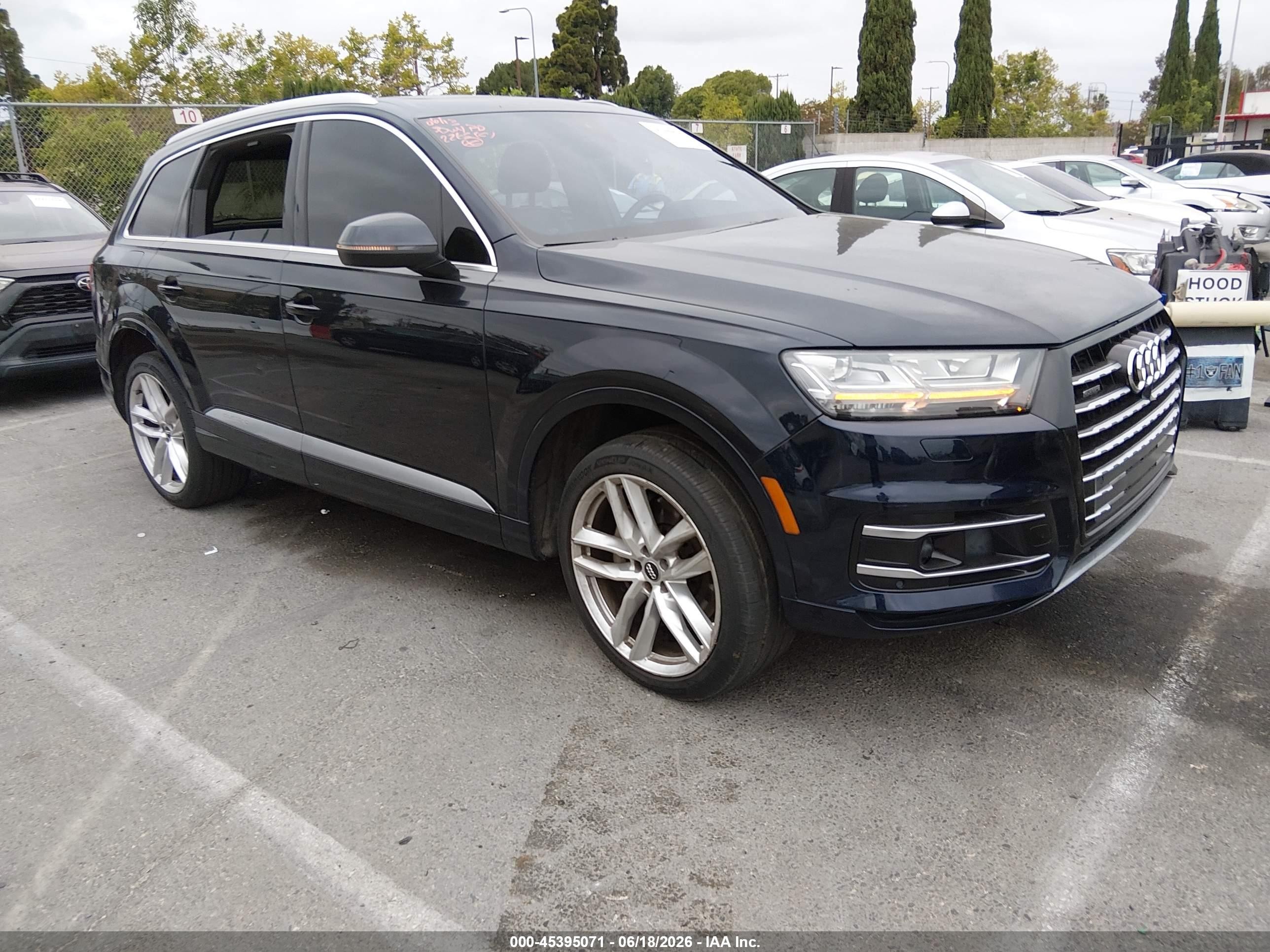 2017 Audi Q7 Prestige, VIN WA1VAAF72HD034095 — После угона