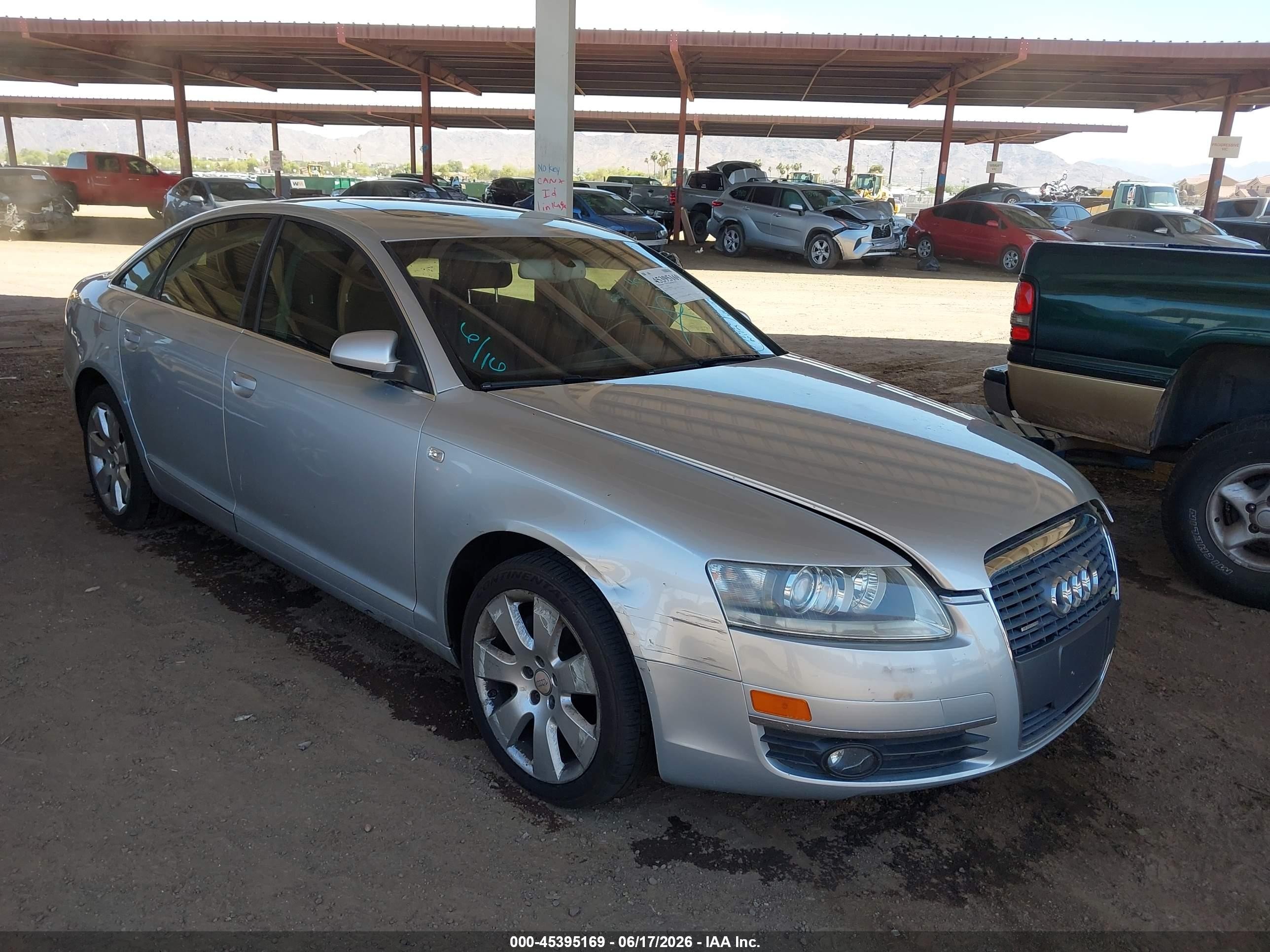 2006 Audi A6, VIN WAUDG74F86N039528 — Normal wear