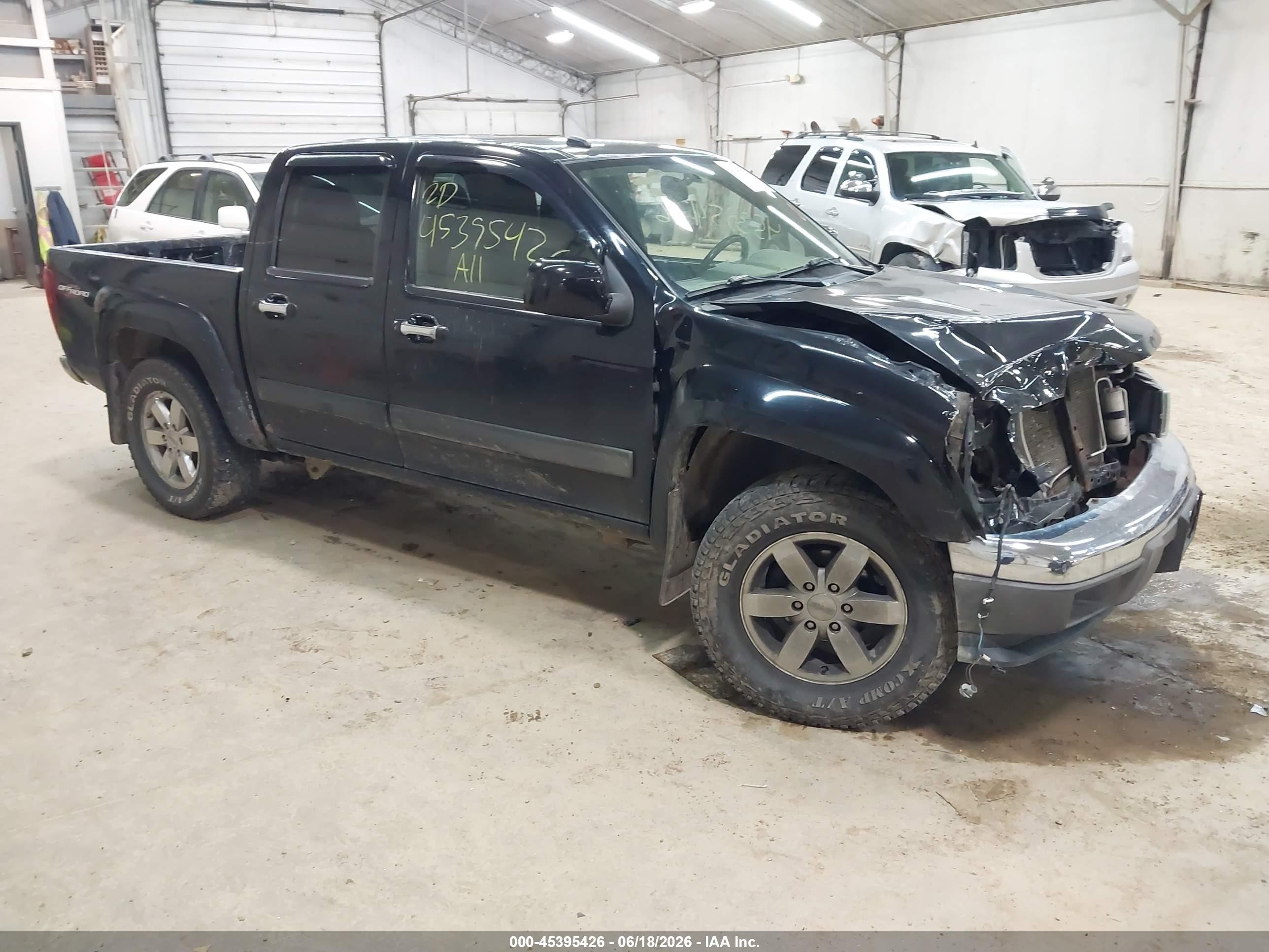 2011 GMC Canyon SLE1, VIN 1GTH6MFE4B8103406 — Front end