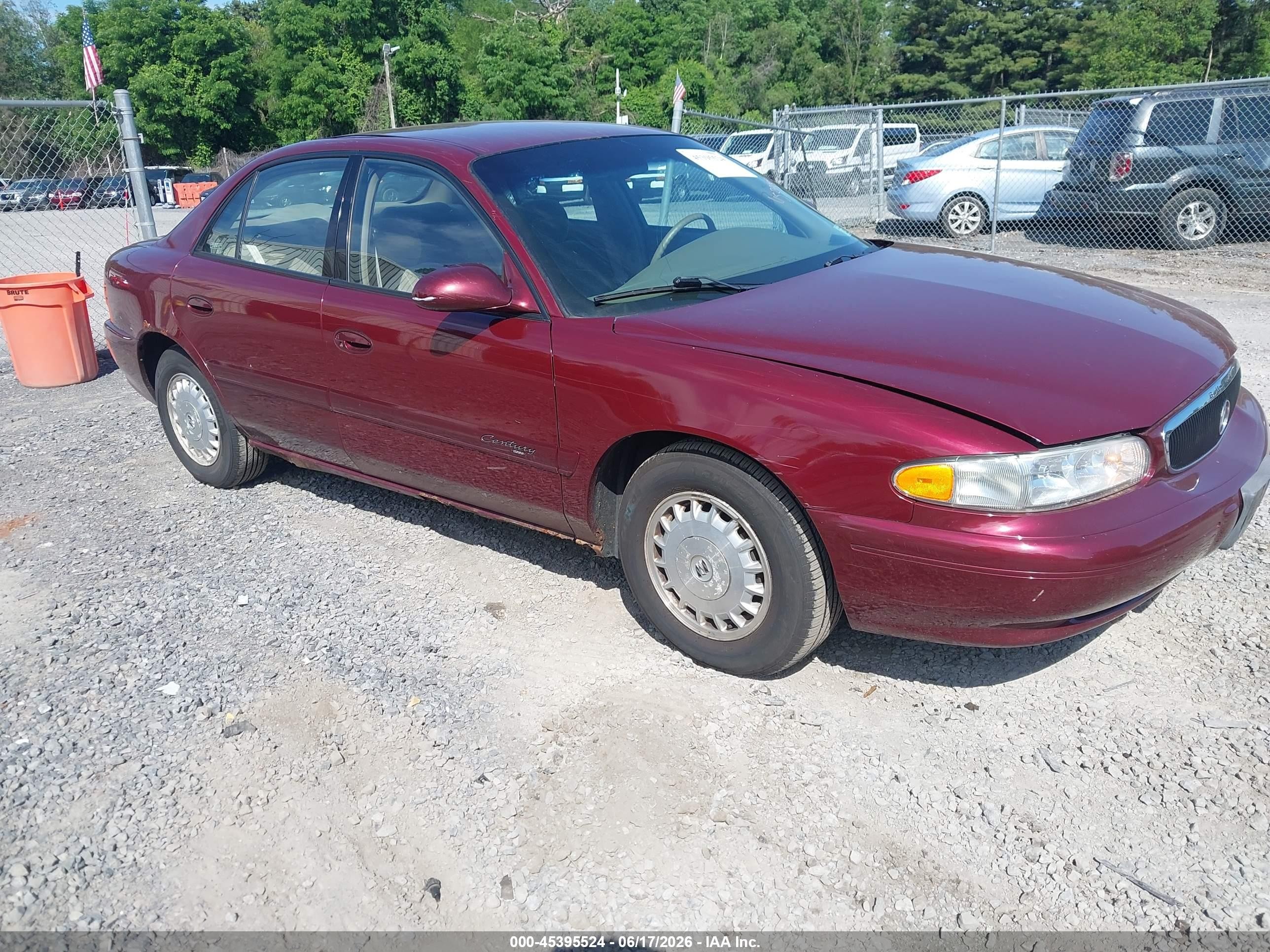 2000 Buick Century Custom, VIN 2G4WS52J1Y1299985 — Обычный износ