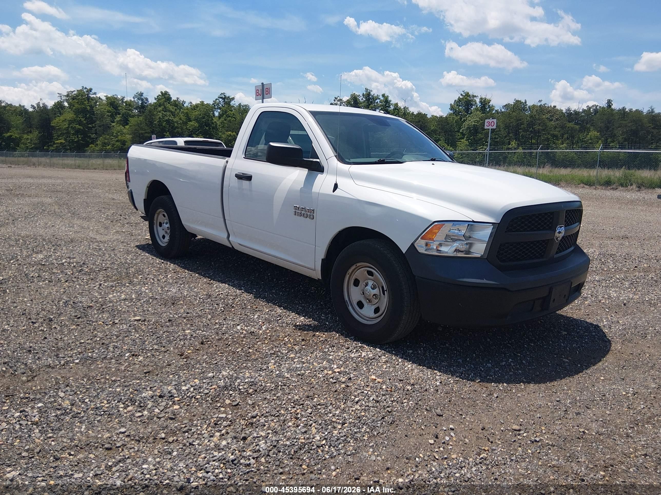 2017 Ram 1500 Tradesman, VIN 3C6JR6DGXHG704371 — Normal wear