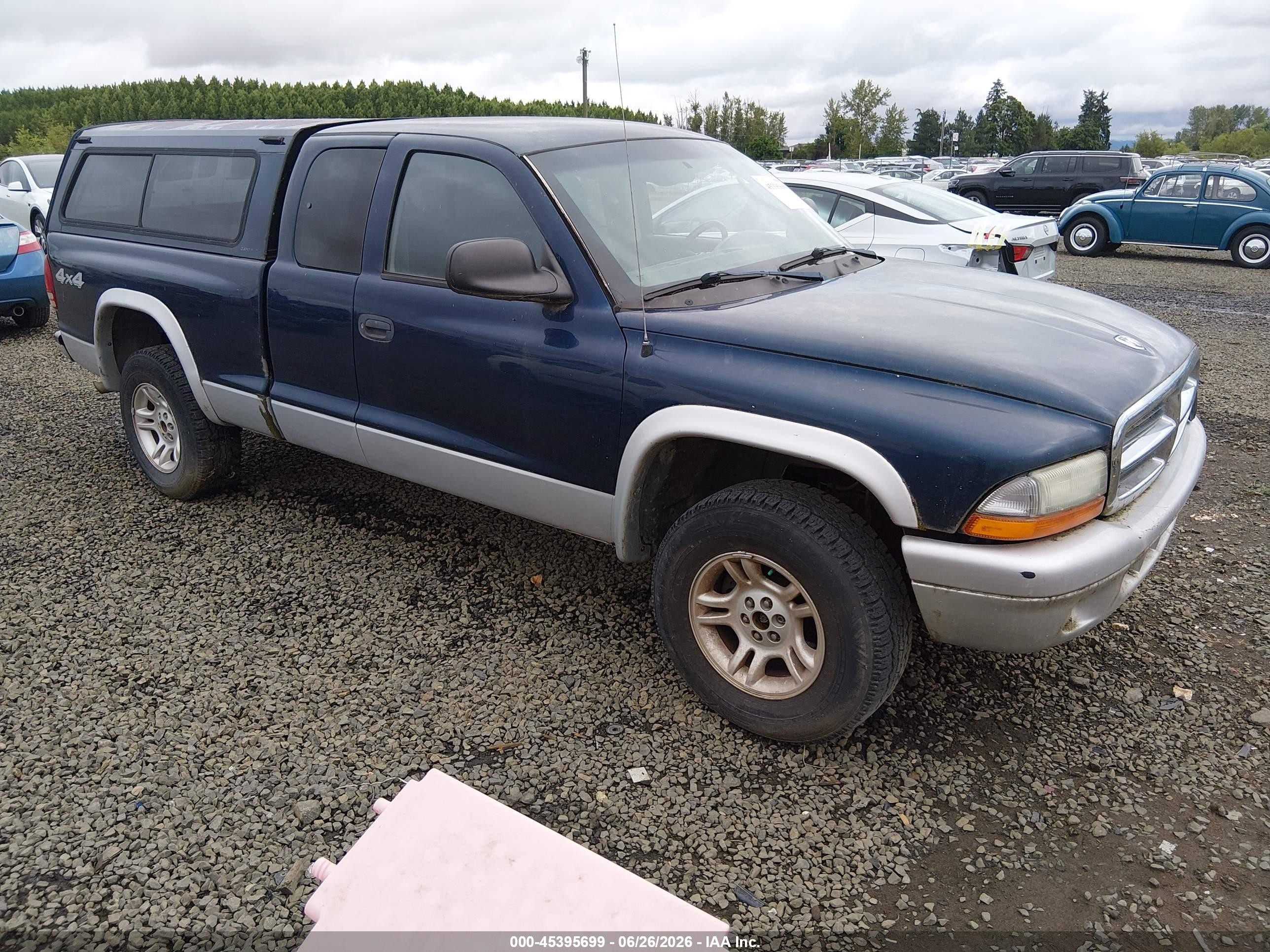 2003 Dodge Dakota SLT, VIN 1D7HG42N43S280597 — Normal wear