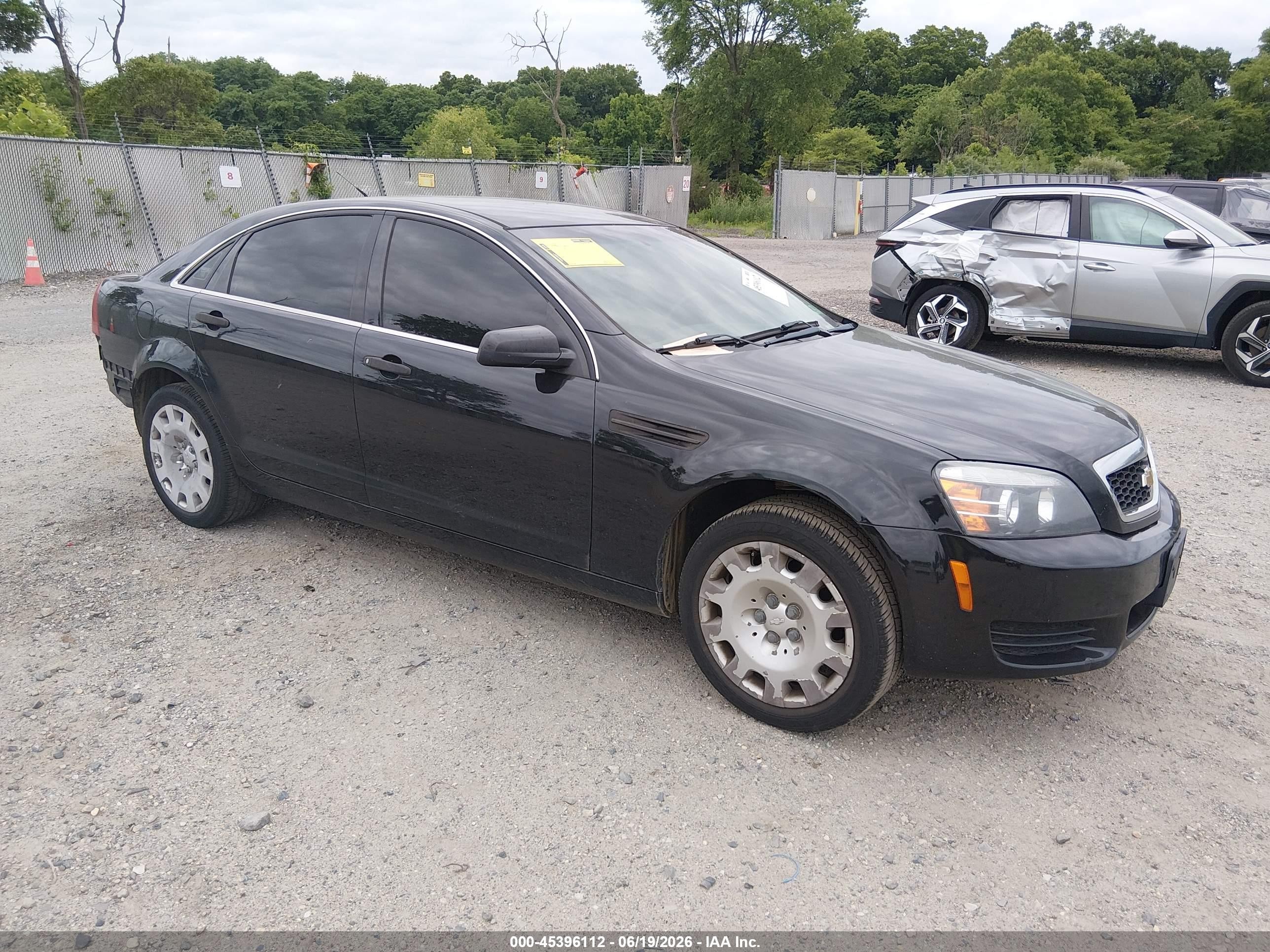 2012 Chevrolet Caprice Police Police, VIN 6G1MK5R21CL656543 — Rear end