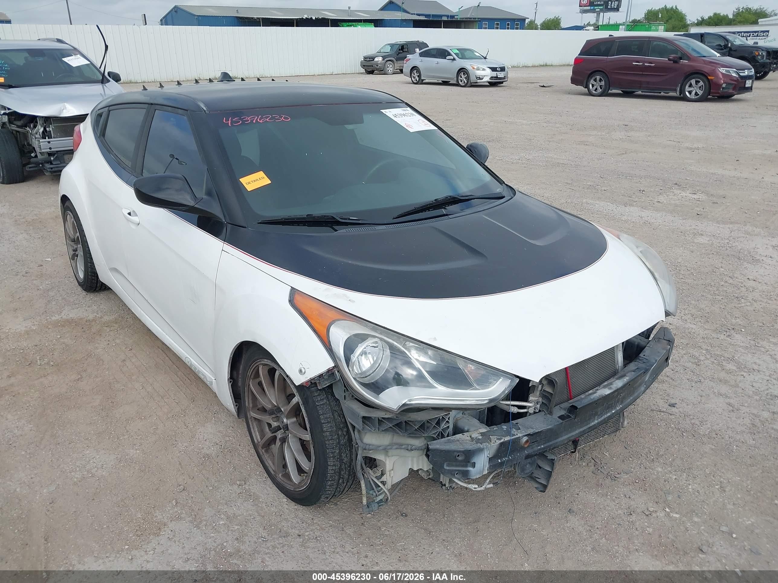 2016 Hyundai Veloster, VIN KMHTC6AD4GU292615 — Normal wear