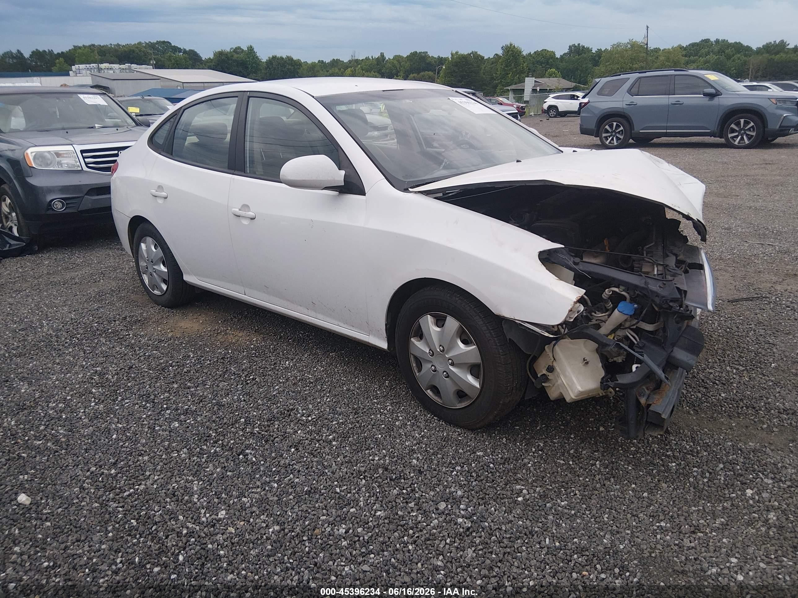 2010 Hyundai Elantra GLS, VIN KMHDU4AD1AU180318 — Front end