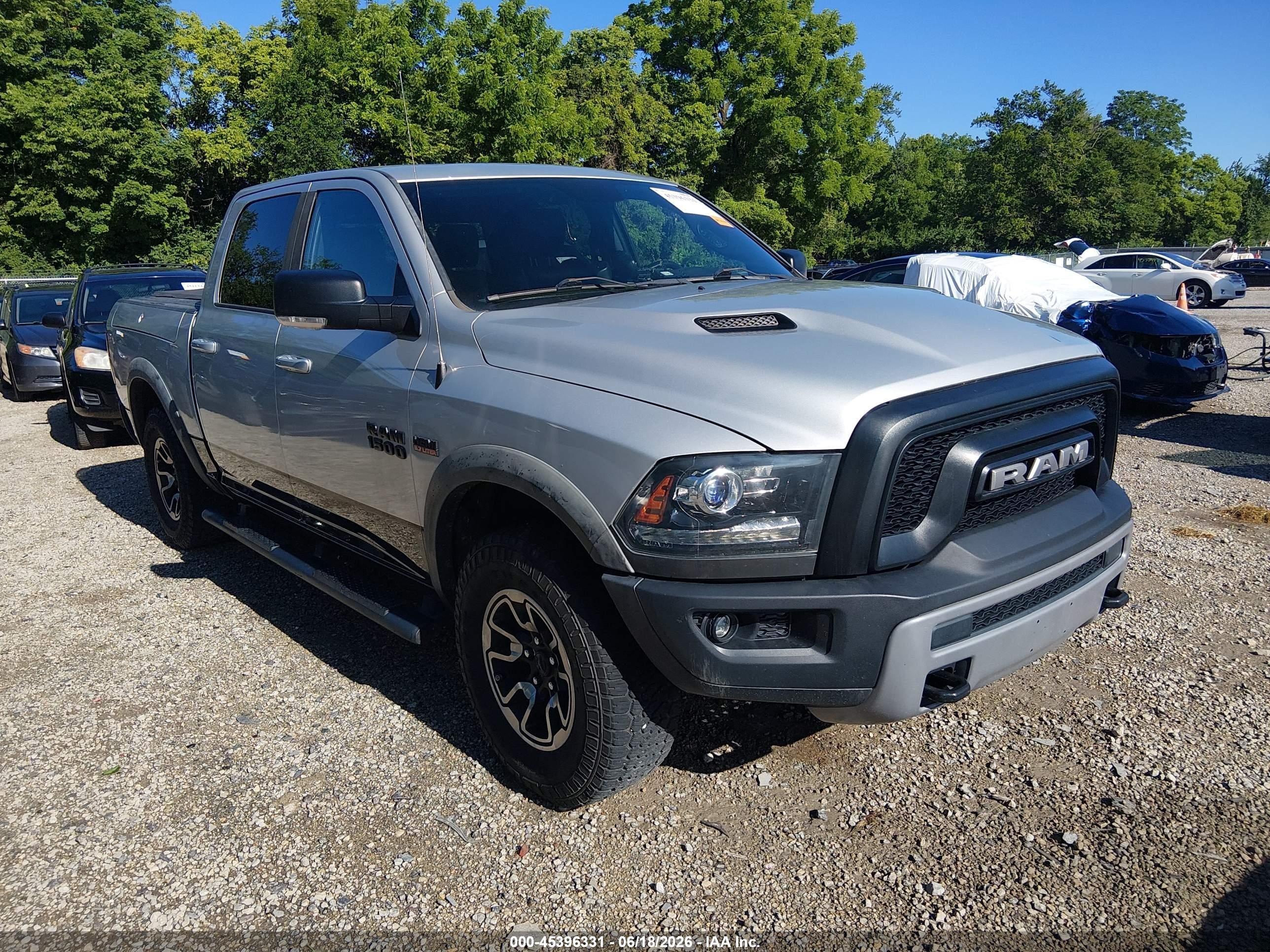 2016 Ram 1500 Rebel, VIN 1C6RR7YT1GS282854 — Theft recovery