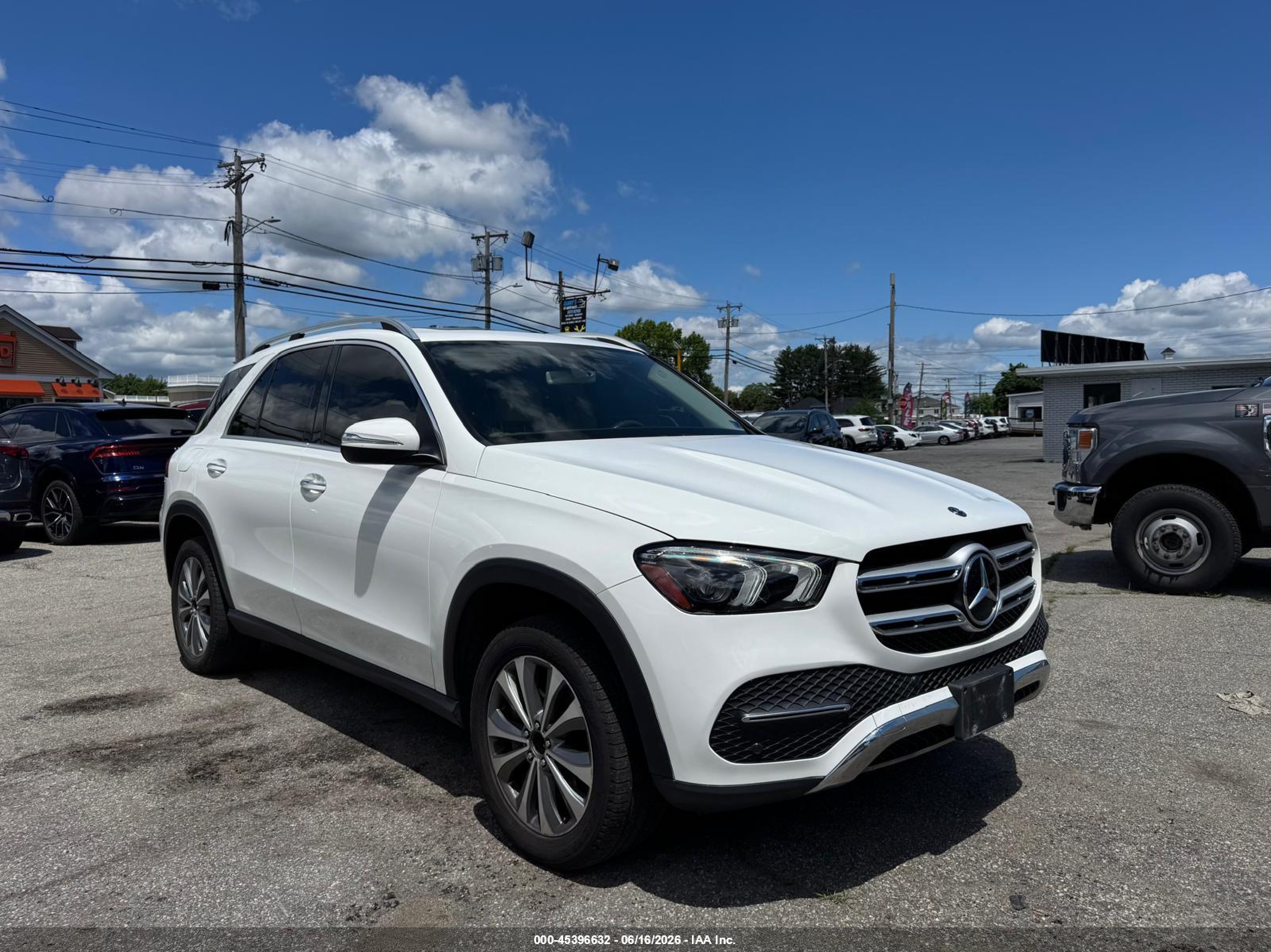 2020 Mercedes-Benz GLE 350, VIN 4JGFB4KB9LA012300 — Auction photo