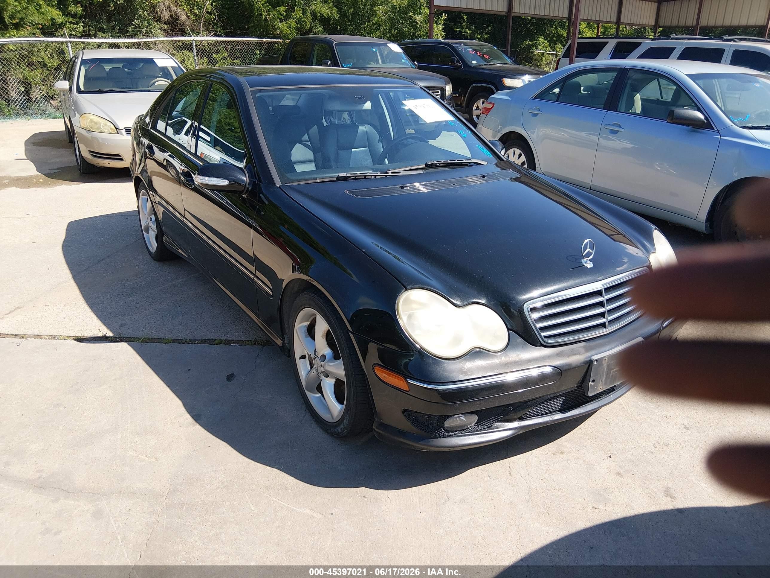 2006 Mercedes-Benz C 230 Sport, VIN WDBRF52H26F731264 — Normal wear