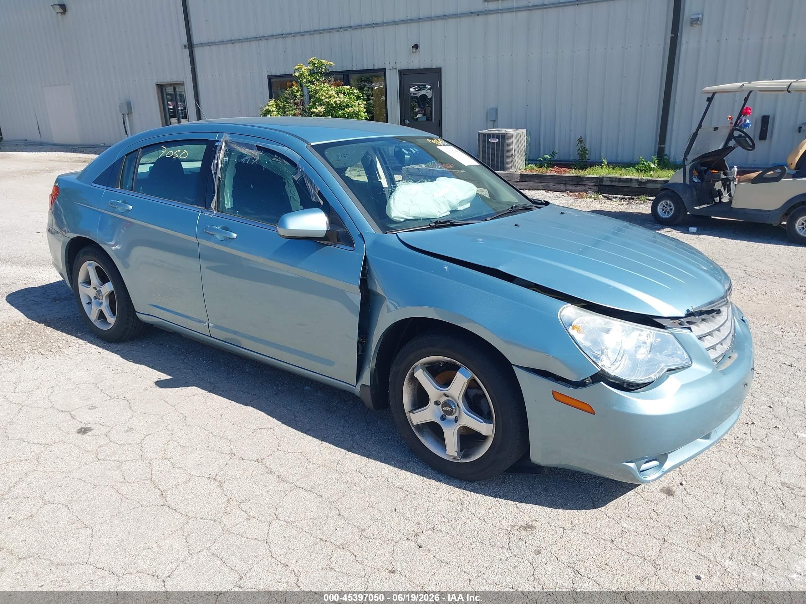2009 Chrysler Sebring Touring, VIN 1C3LC56BX9N549493 — Front end