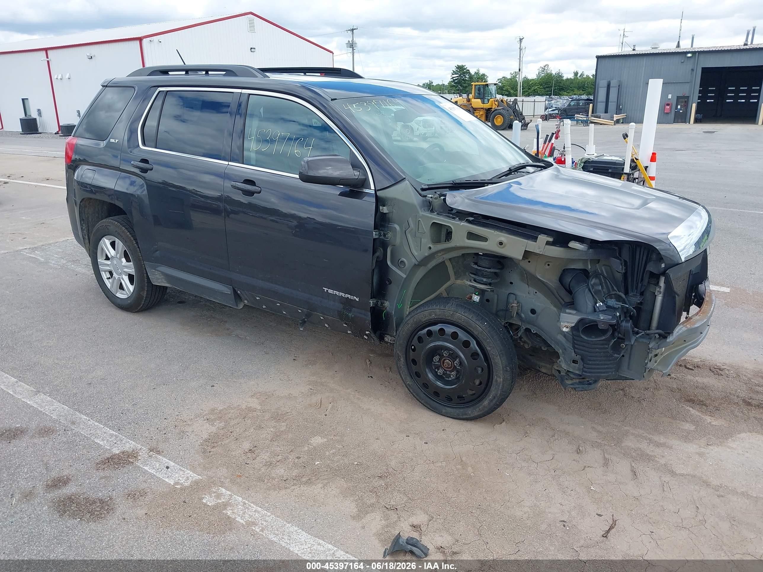 2015 GMC Terrain SLT, VIN 2GKALSEK8F6162271 — Front end