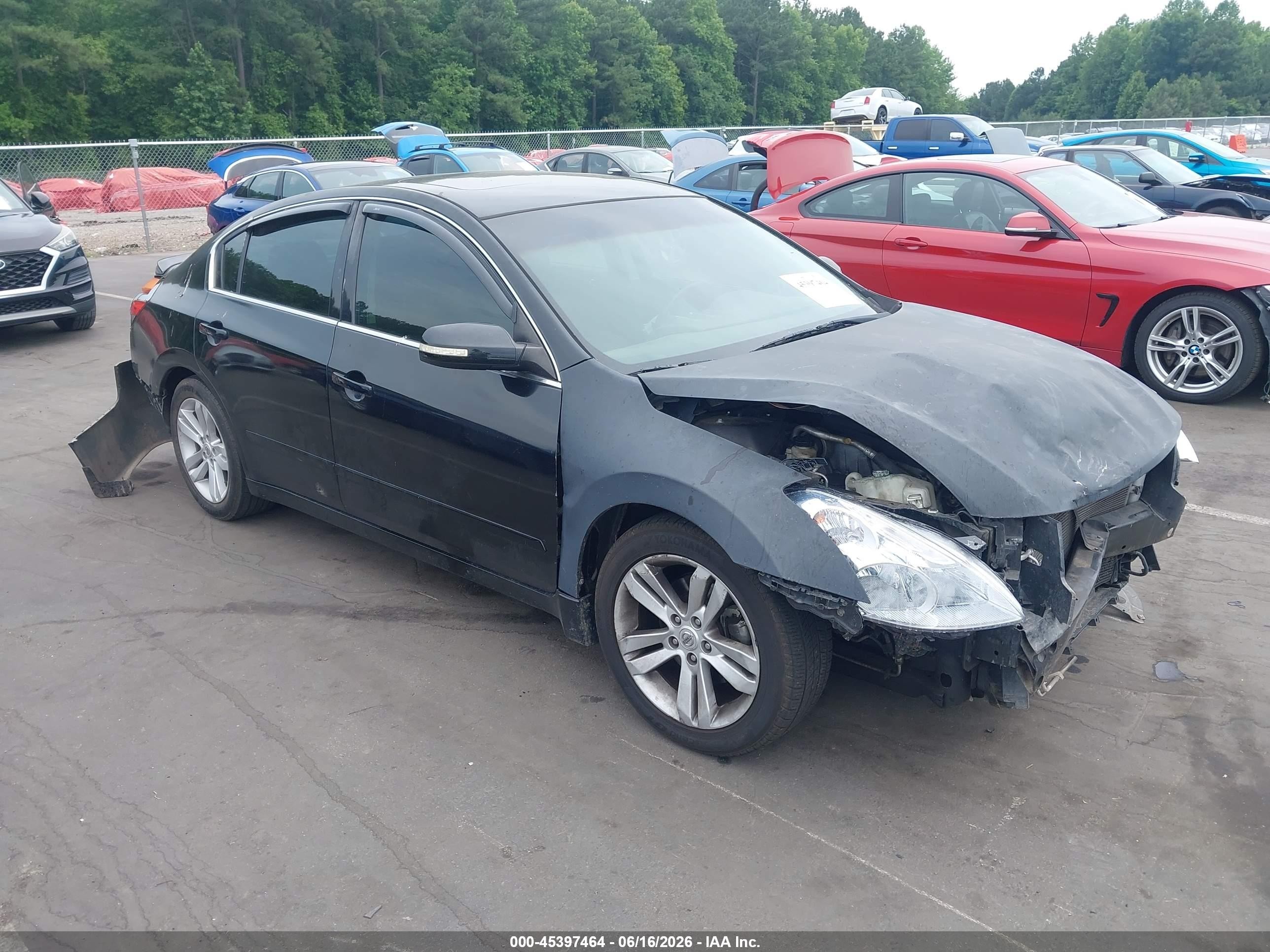 2012 Nissan Altima SR, VIN 1N4BL2AP0CC176465 — Front end