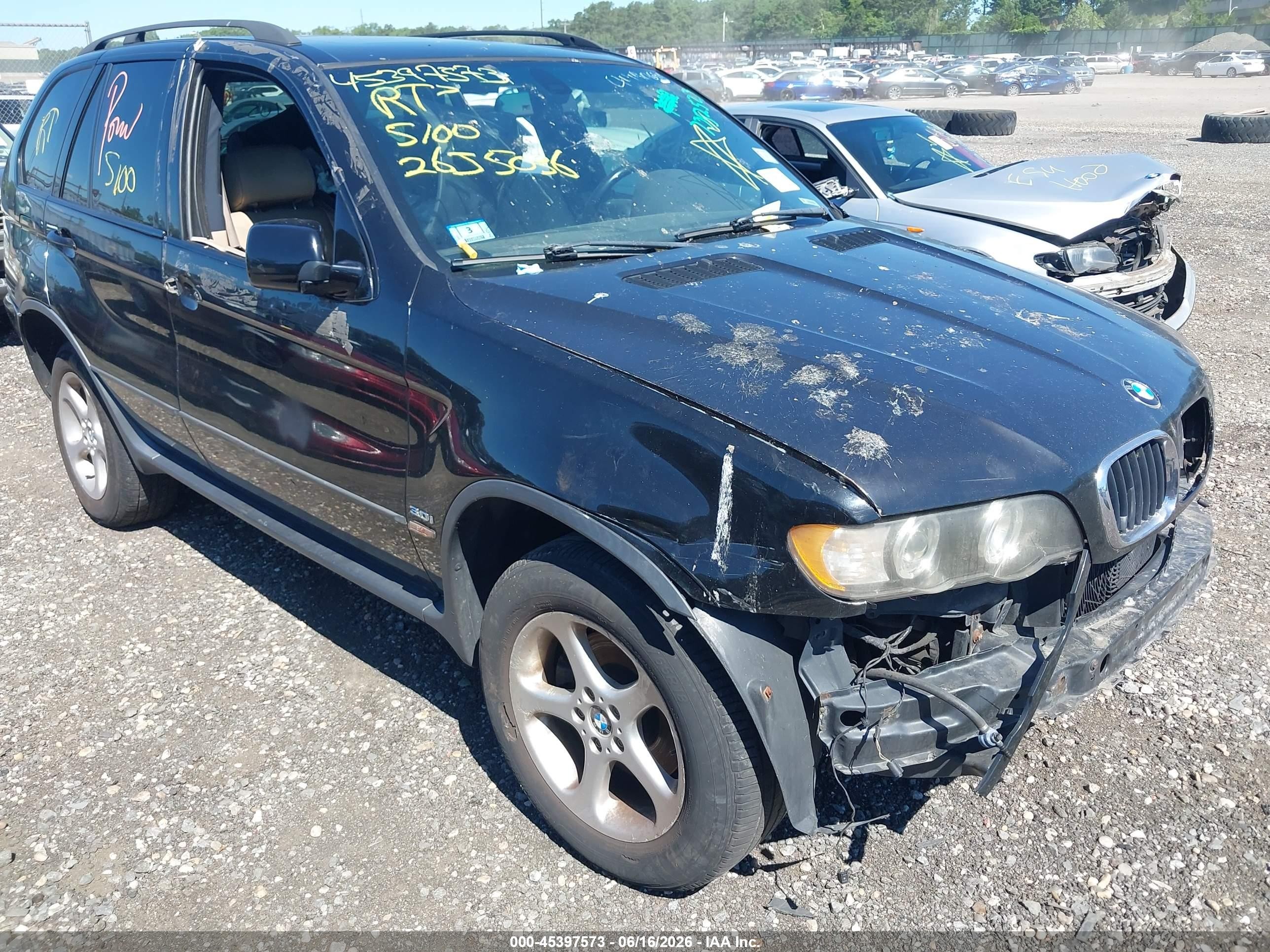 2001 BMW X5 3.0i, VIN WBAFA53531LM85002 — По всему кузову