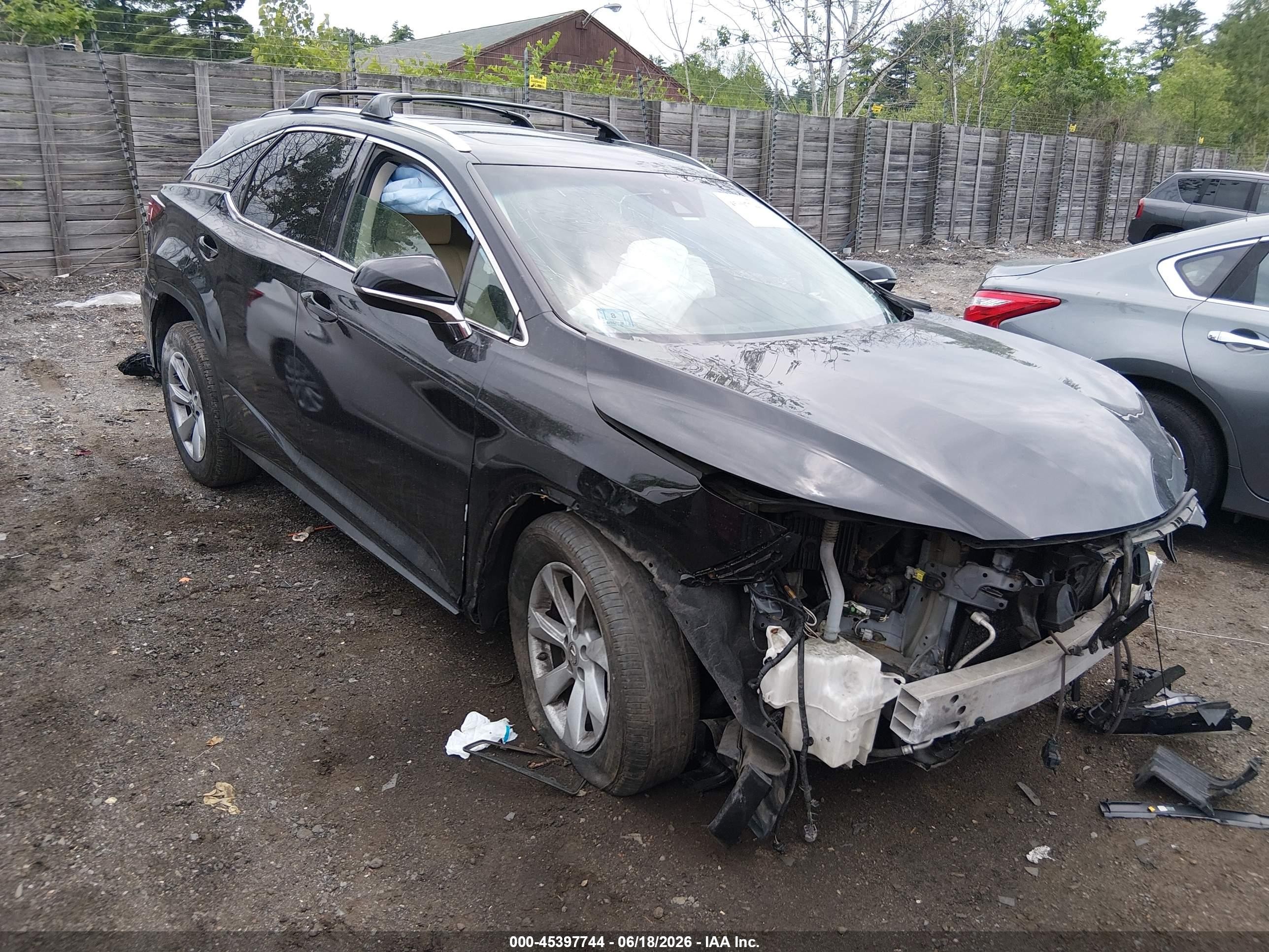 2017 Lexus RX 350 F Sport, VIN 2T2BZMCA4HC092088 — Front end