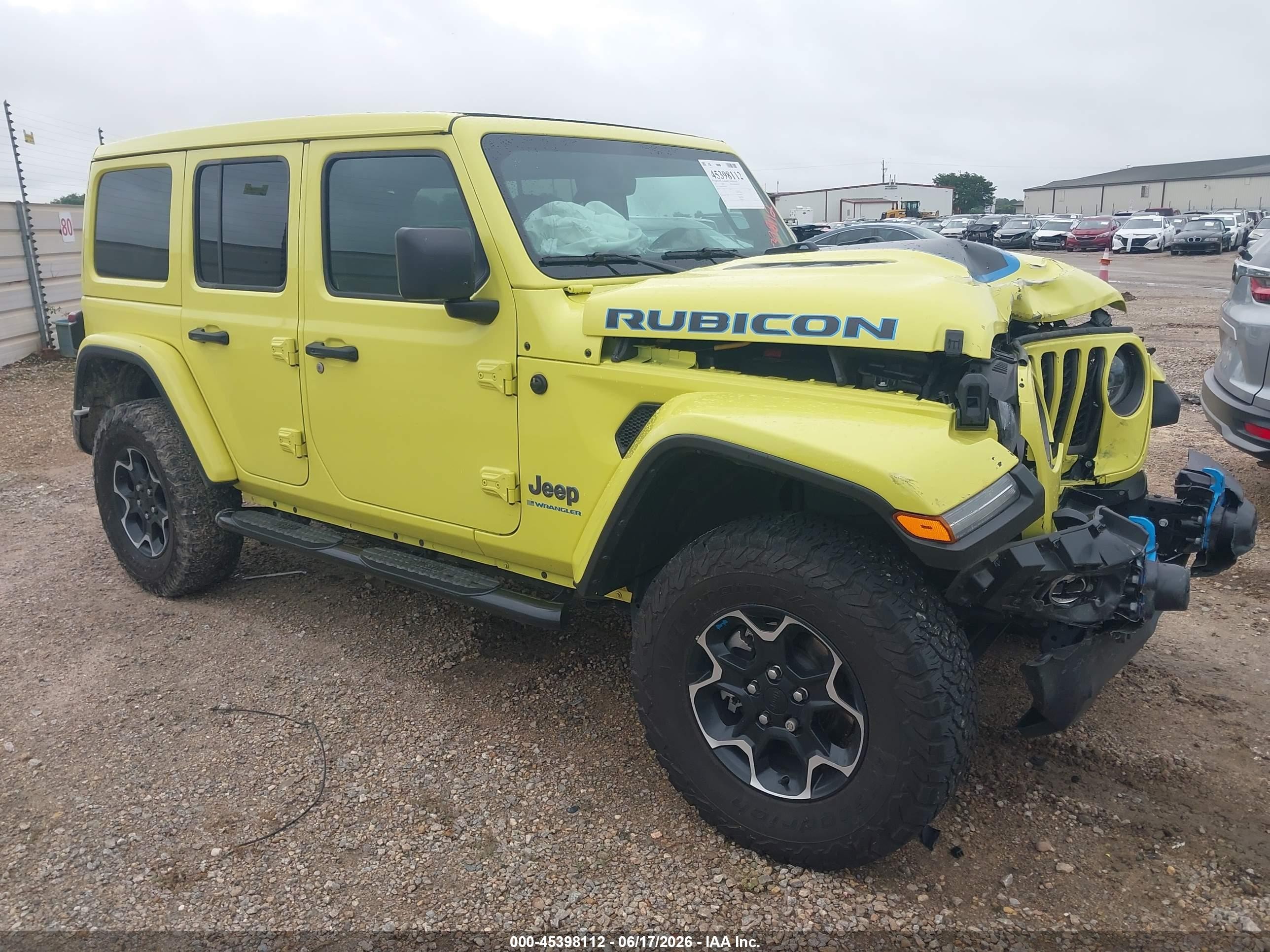 2023 Jeep Wrangler Rubicon, VIN 1C4JJXR61PW585986 — Front end