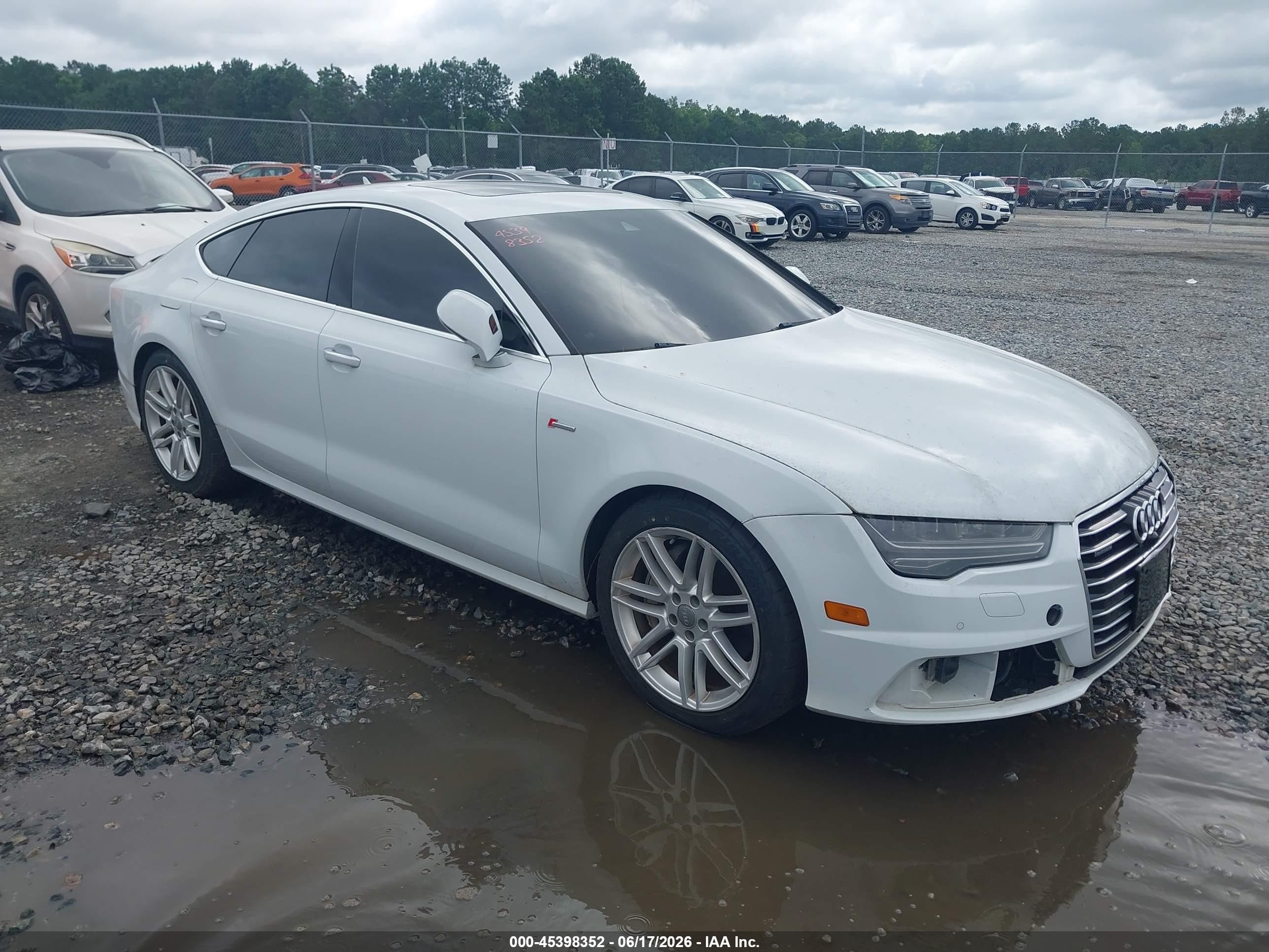 2017 Audi A7 Premium Plus, VIN WAUW2AFC6HN009163 — Rear end