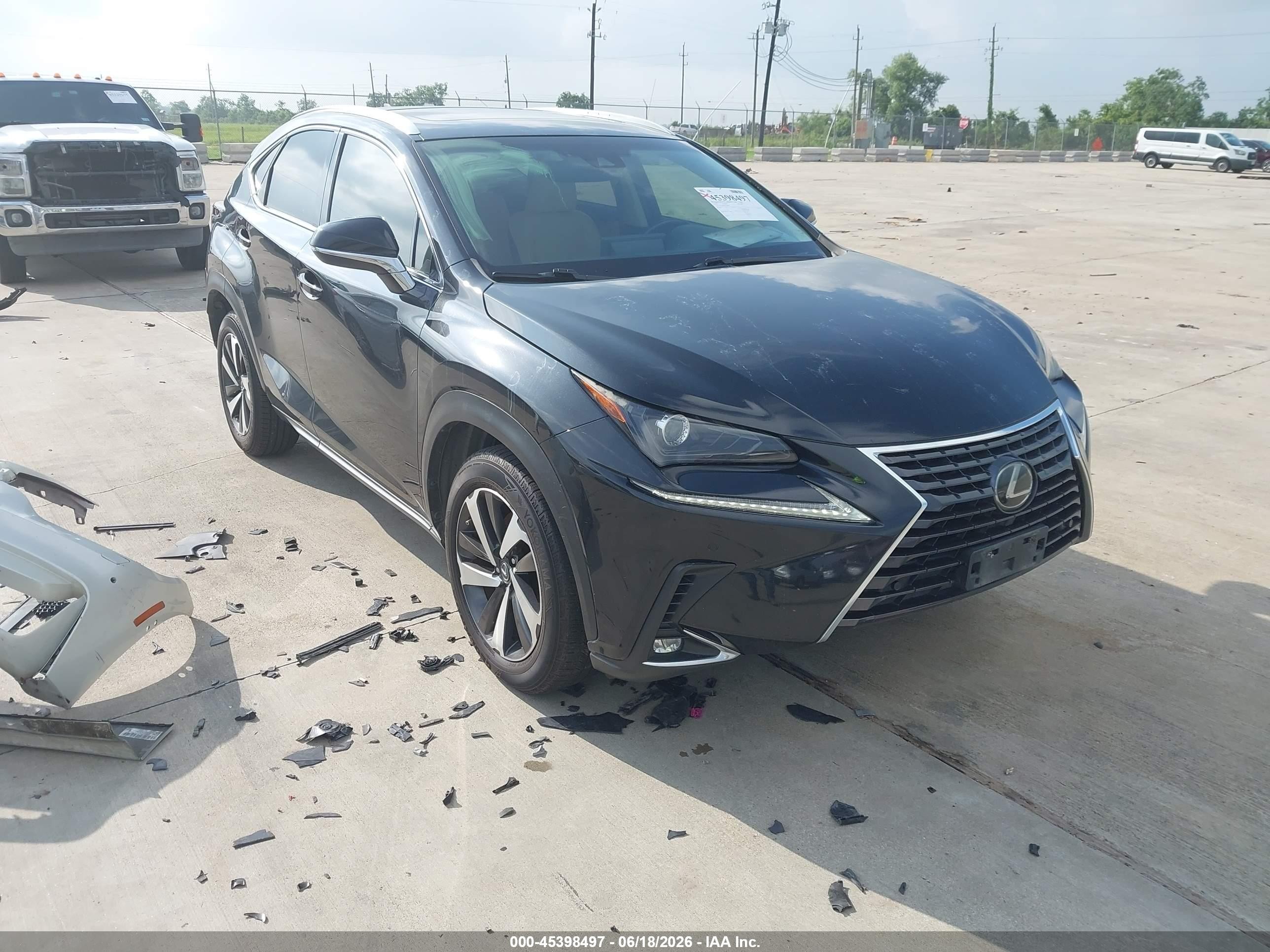 2018 Lexus NX 300, VIN JTJYARBZ6J2090662 — Hail