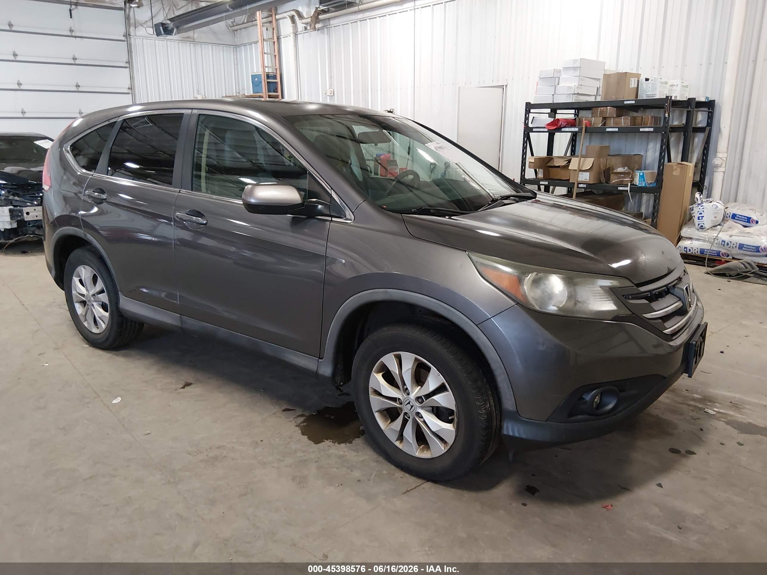2013 Honda CR-V EX, VIN 2HKRM4H57DH670804 — Fresh water flood