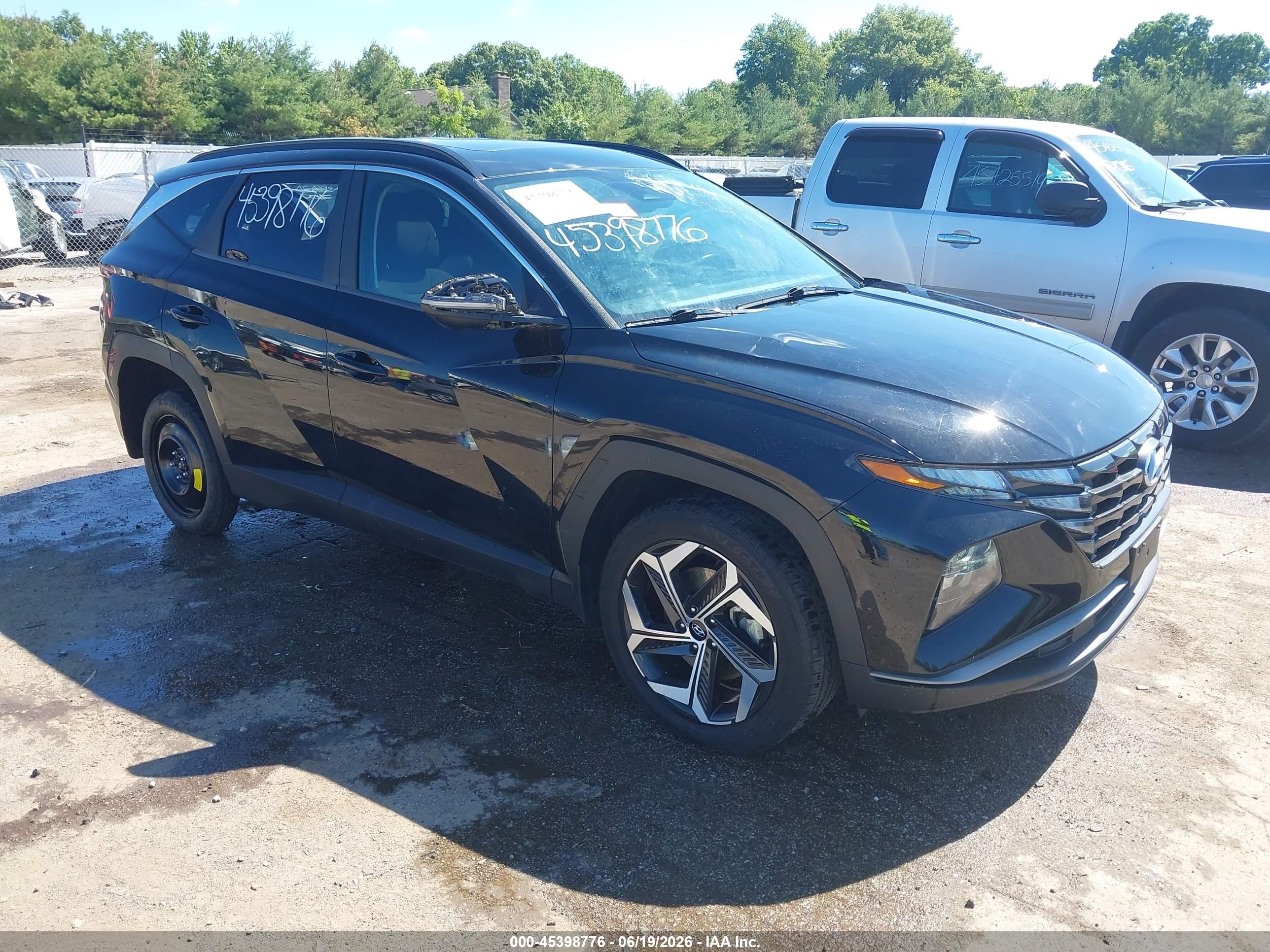 2022 Hyundai Tucson SEL, VIN 5NMJFCAEXNH079666 — Стихия