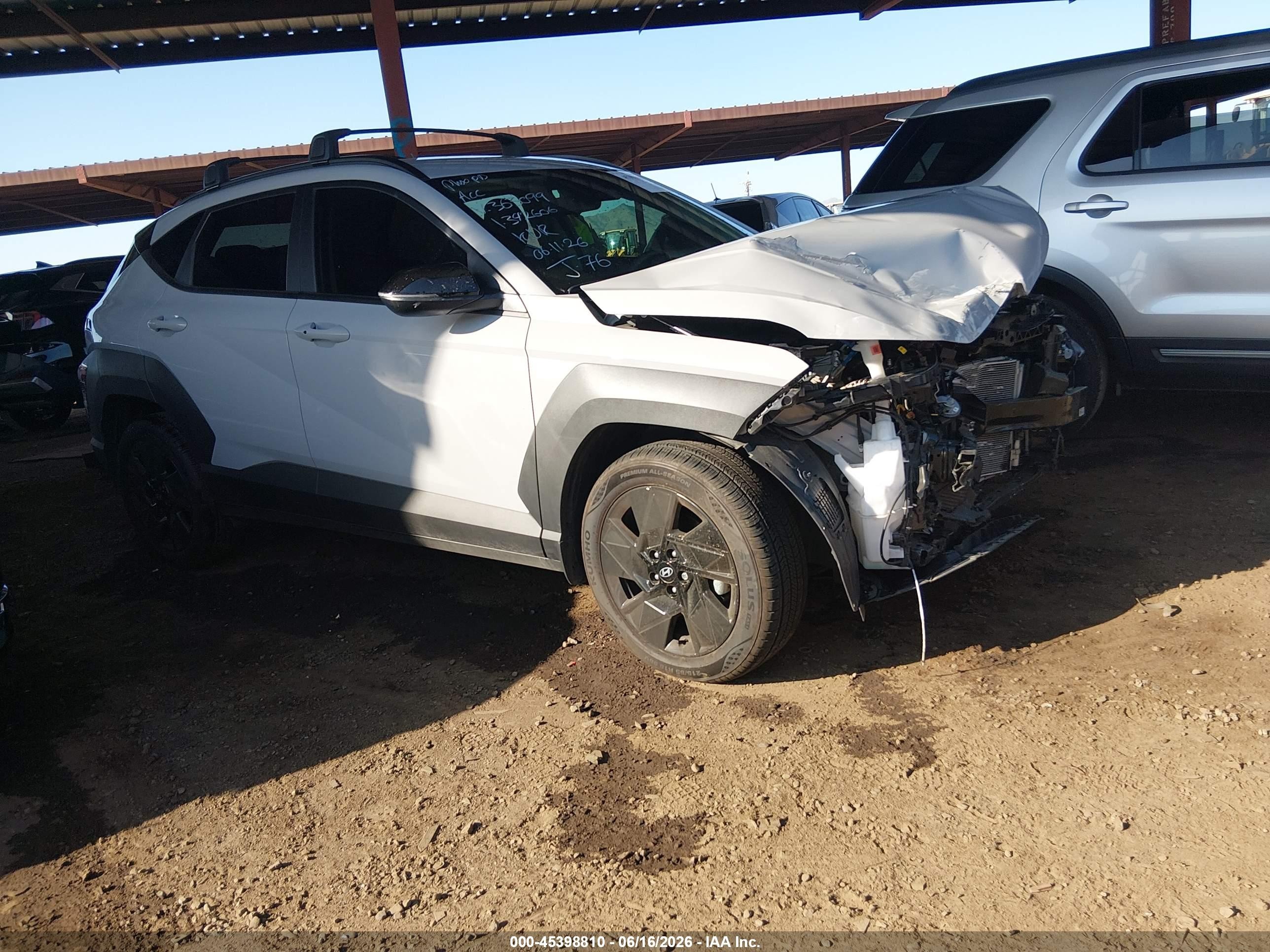 2026 Hyundai Kona SEL Sport, VIN KM8HF3AB0TU363099 — Front end