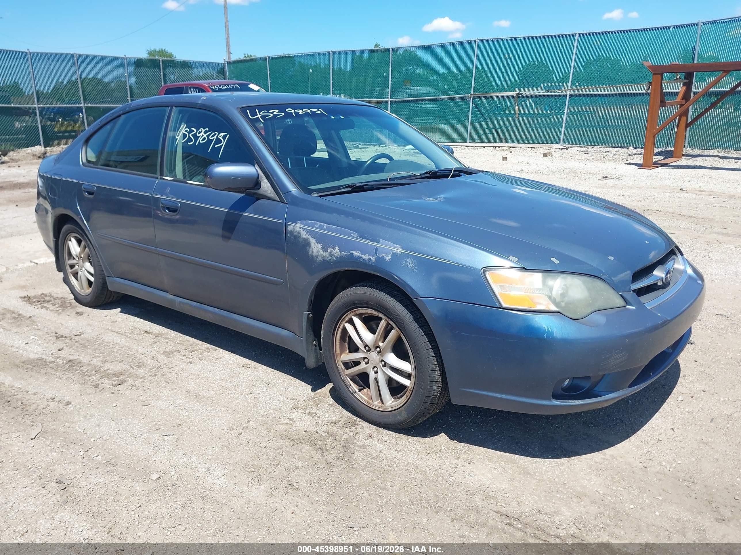 2005 Subaru Legacy Special, VIN 4S3BL626956201209 — Storm