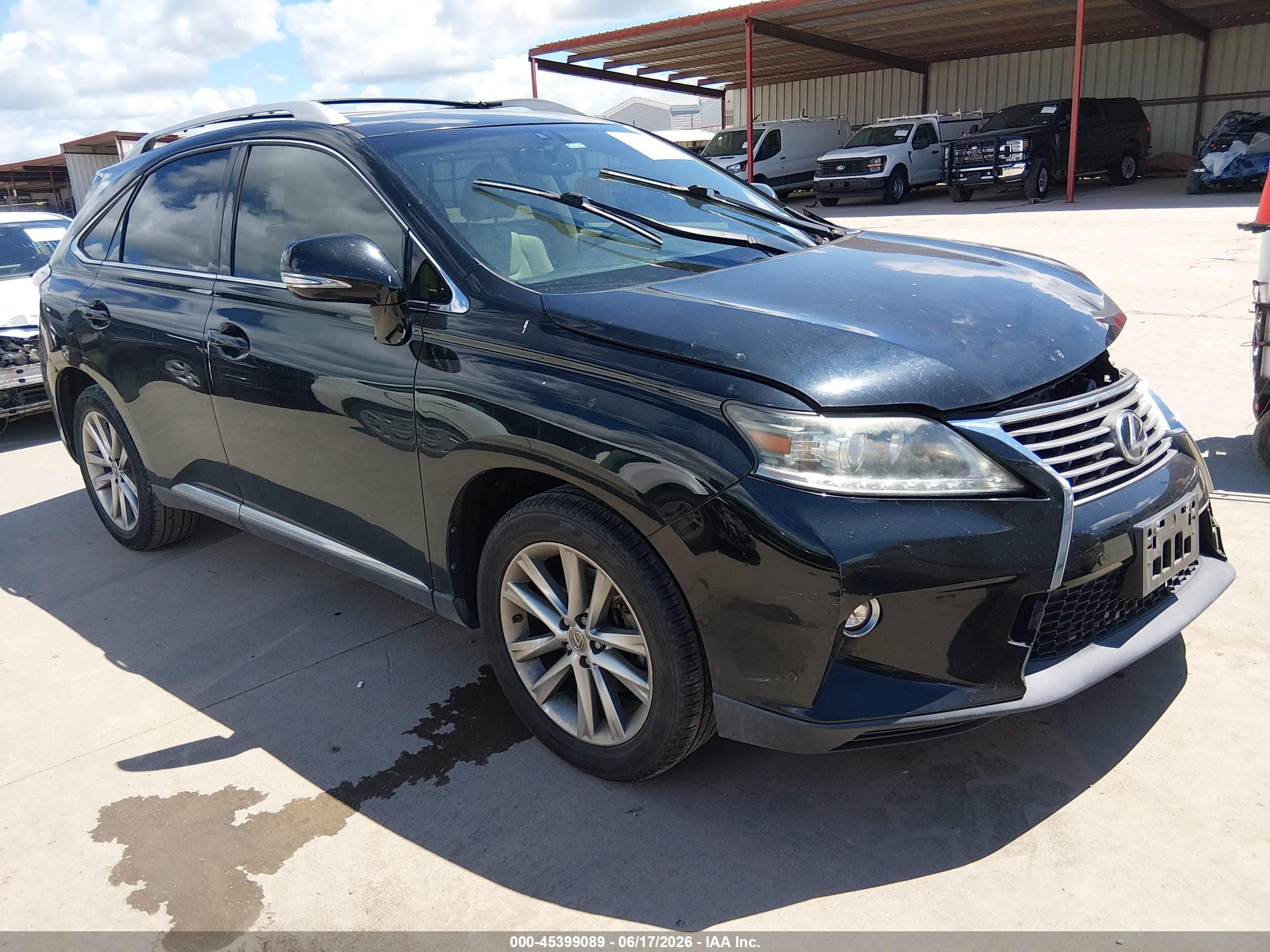 2015 Lexus RX 350, VIN 2T2ZK1BA5FC181491 — Front end