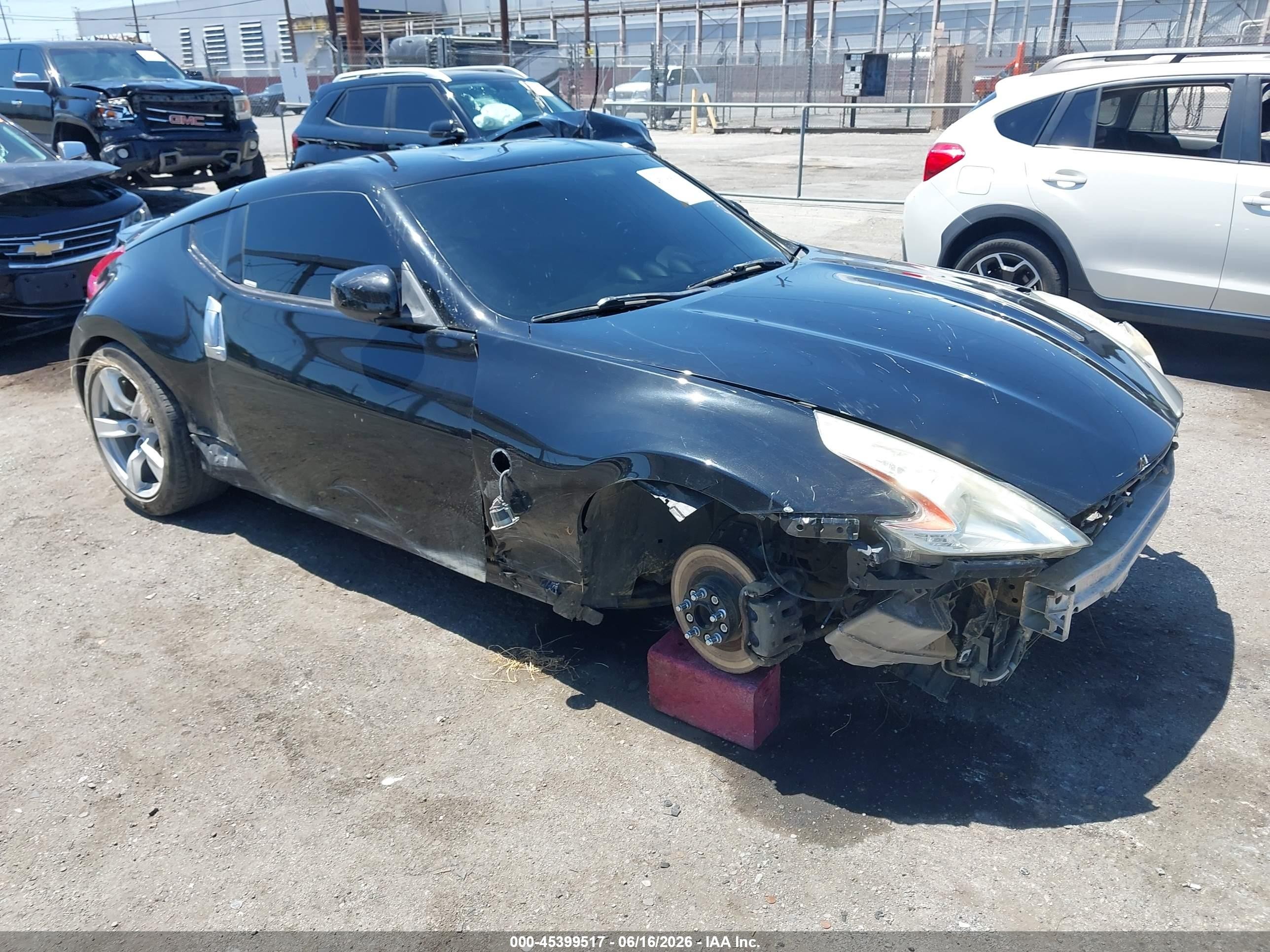 2010 Nissan 370Z, VIN JN1AZ4EH4AM504502 — Front end