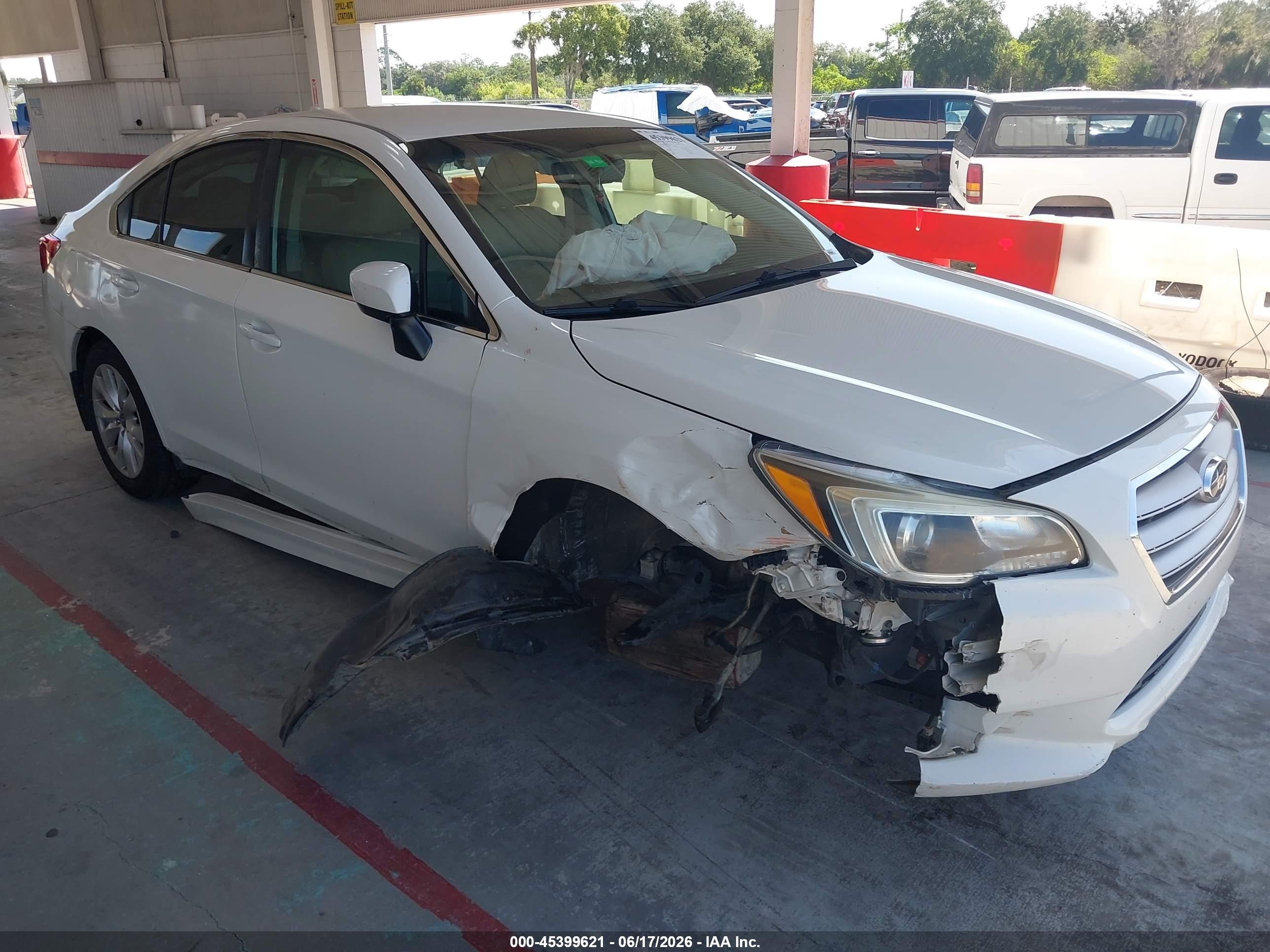 2017 Subaru Legacy Premium, VIN 4S3BNAC63H3037232 — Undercarriage