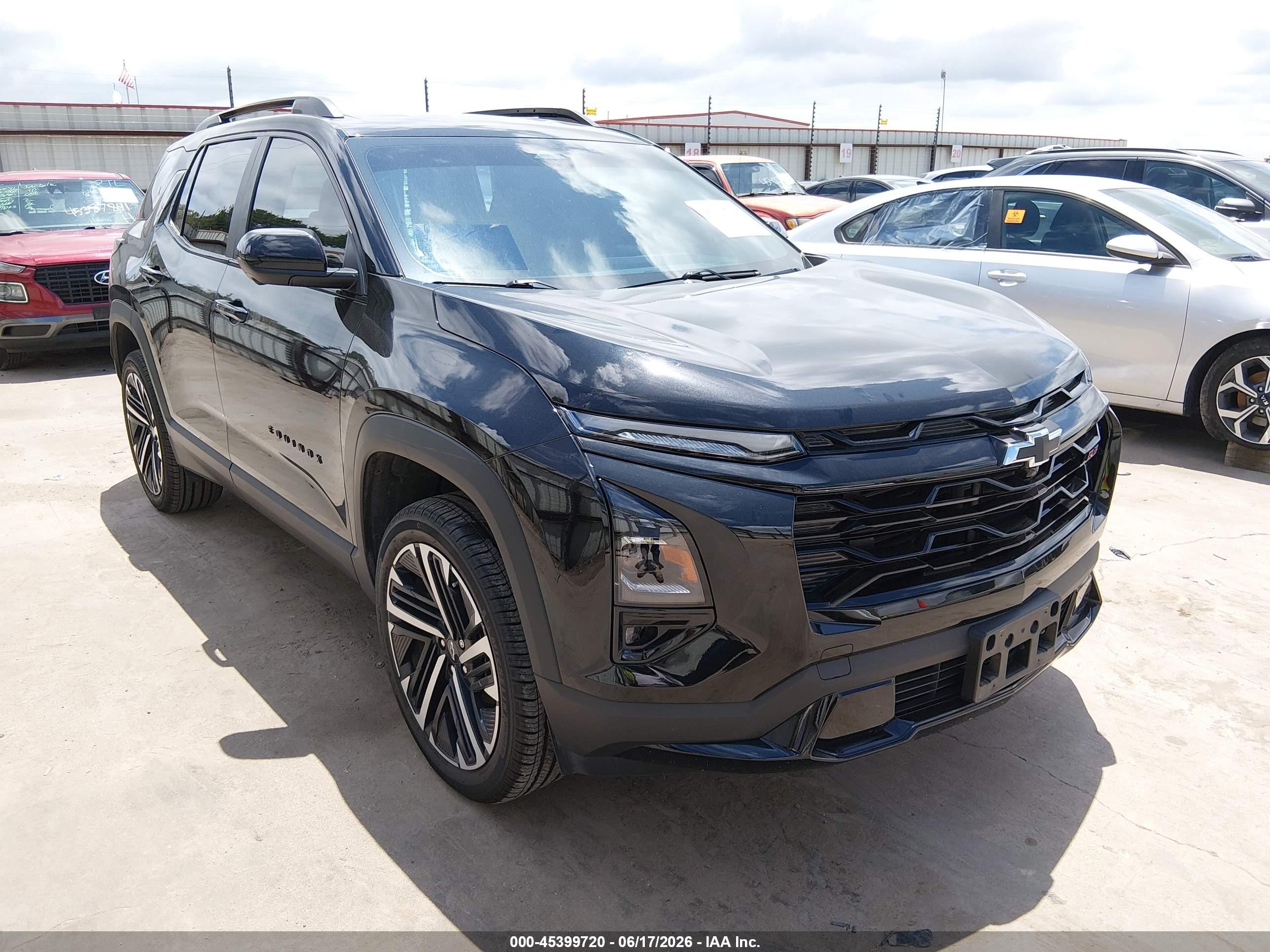 2026 Chevrolet Equinox FWD RS, VIN 3GNAXLEG5TL233667 — Side