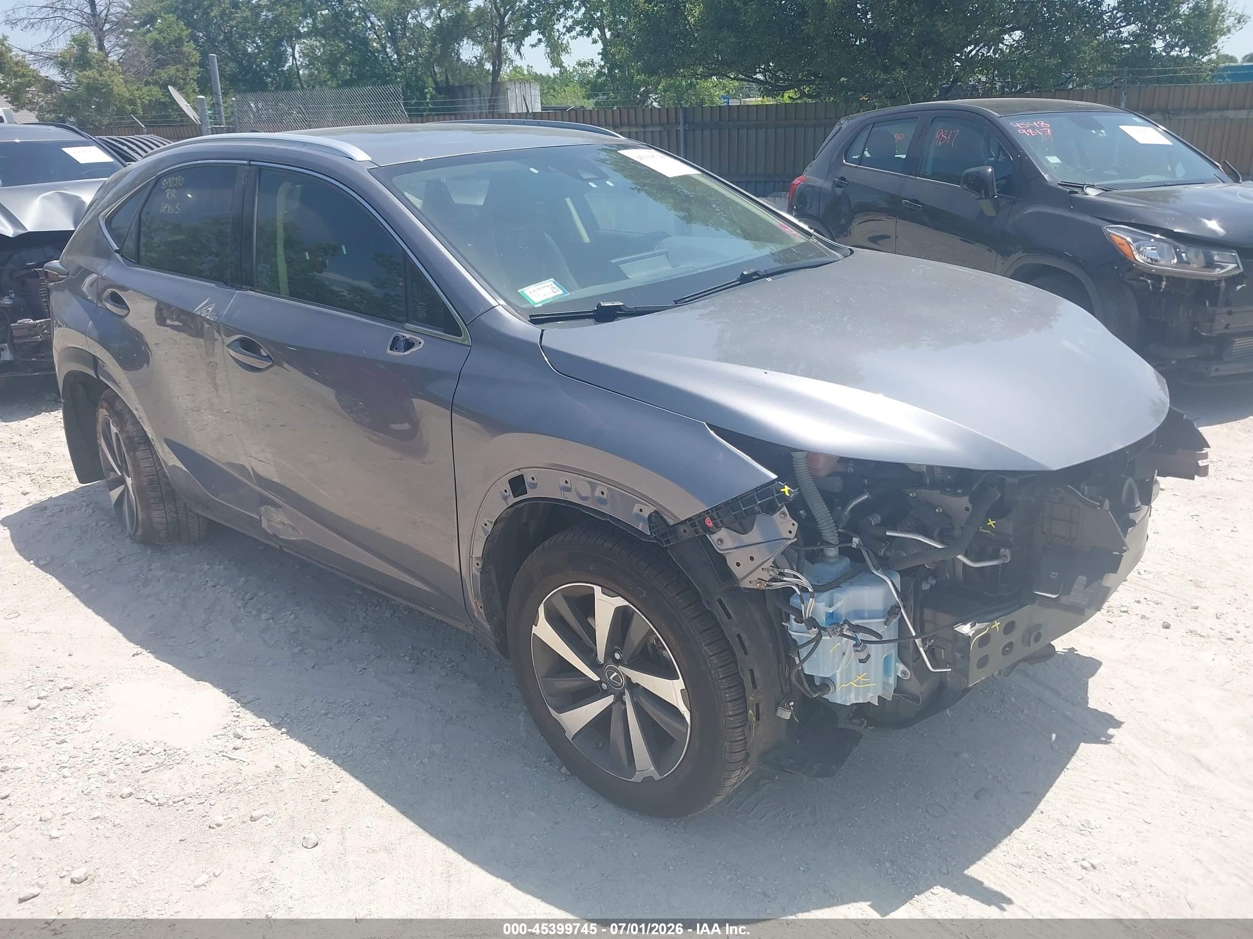 2020 Lexus NX 300, VIN JTJGARDZ5L2226260 — Перед