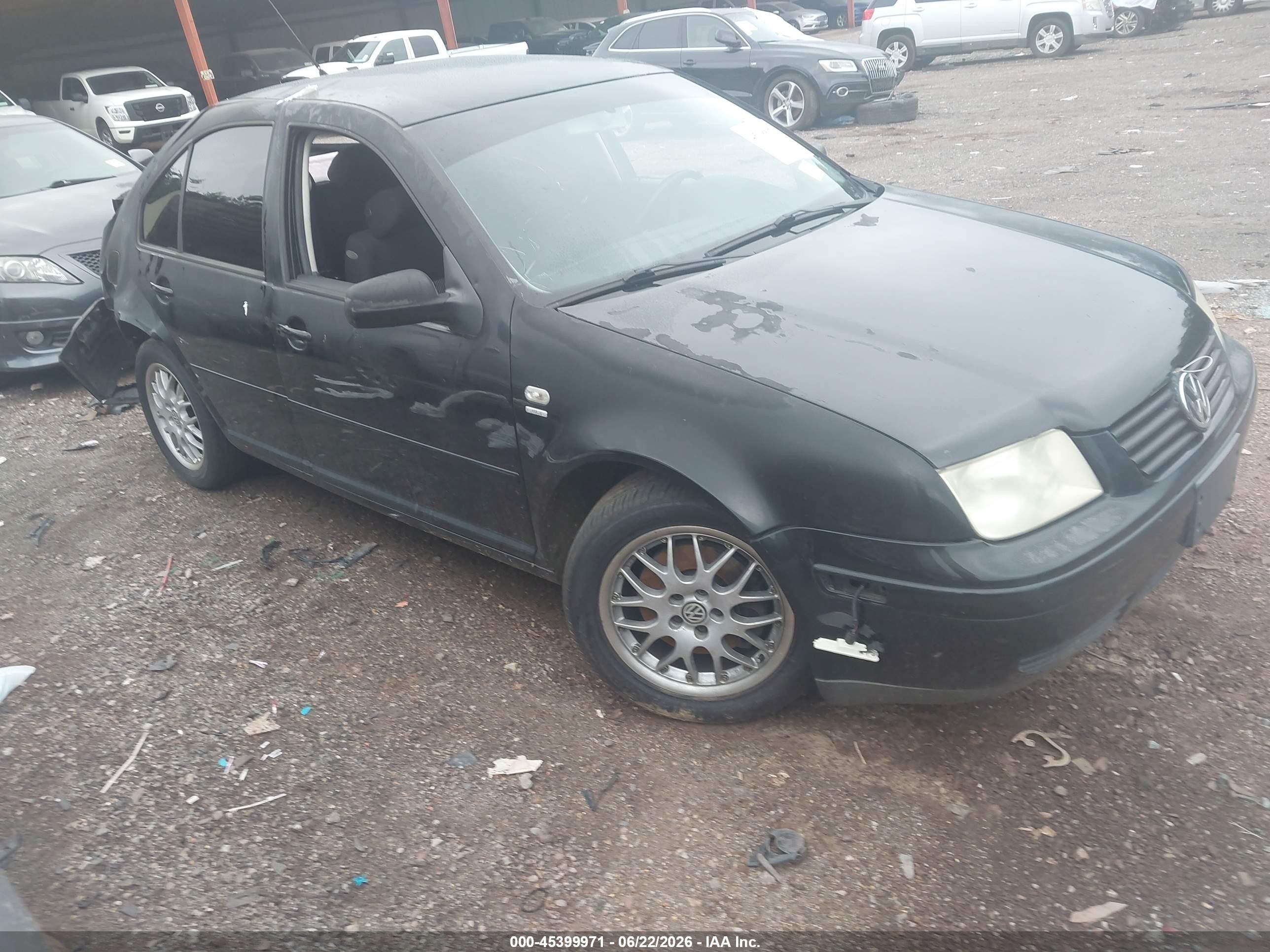 2001 Volkswagen Jetta GLS Wolfsburg Edition, VIN 3VWPD69M31M155584 — Зад