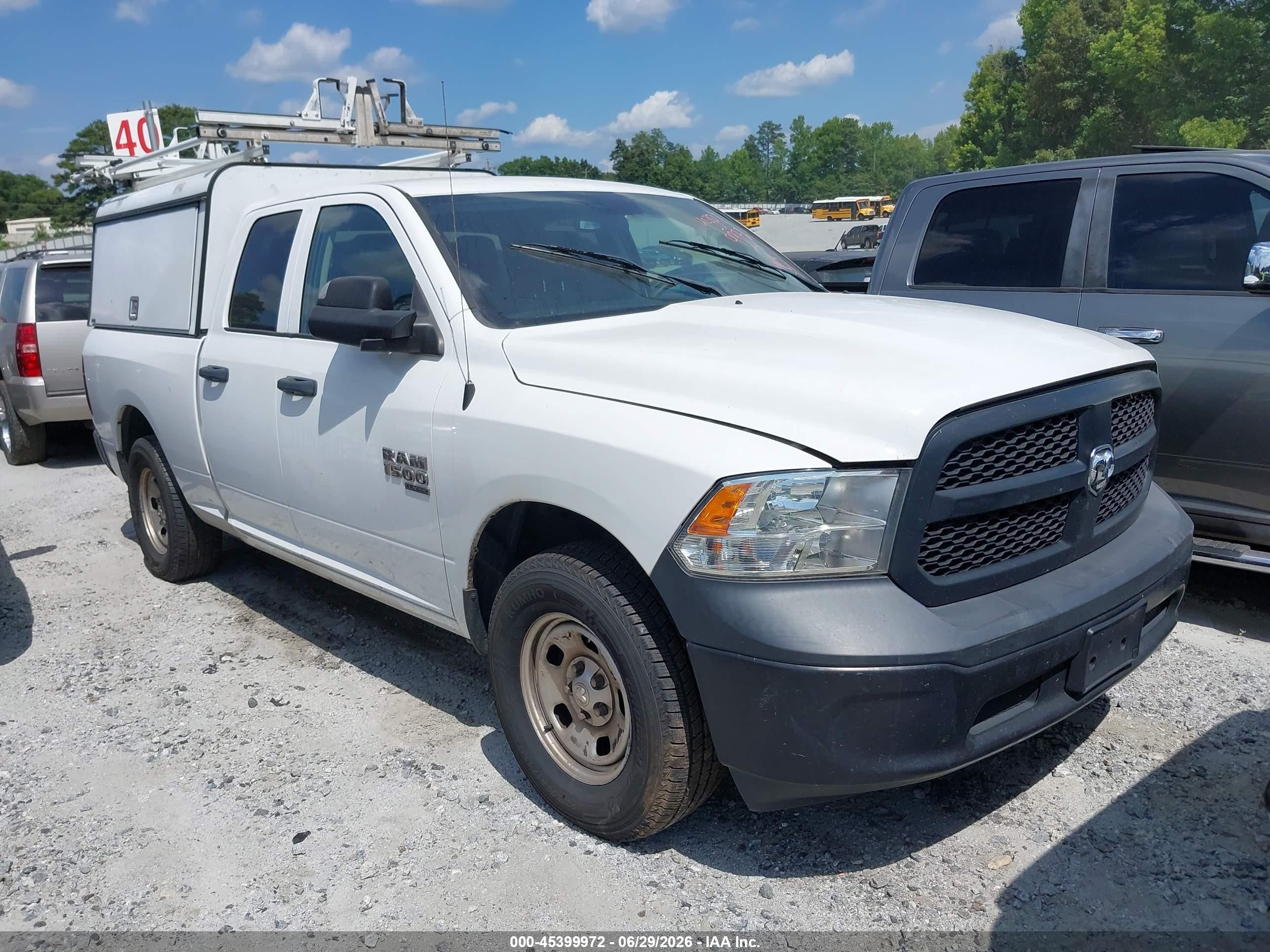2022 Ram 1500 Tradesman, VIN 1C6RR6FG6NS238409 — Repossession