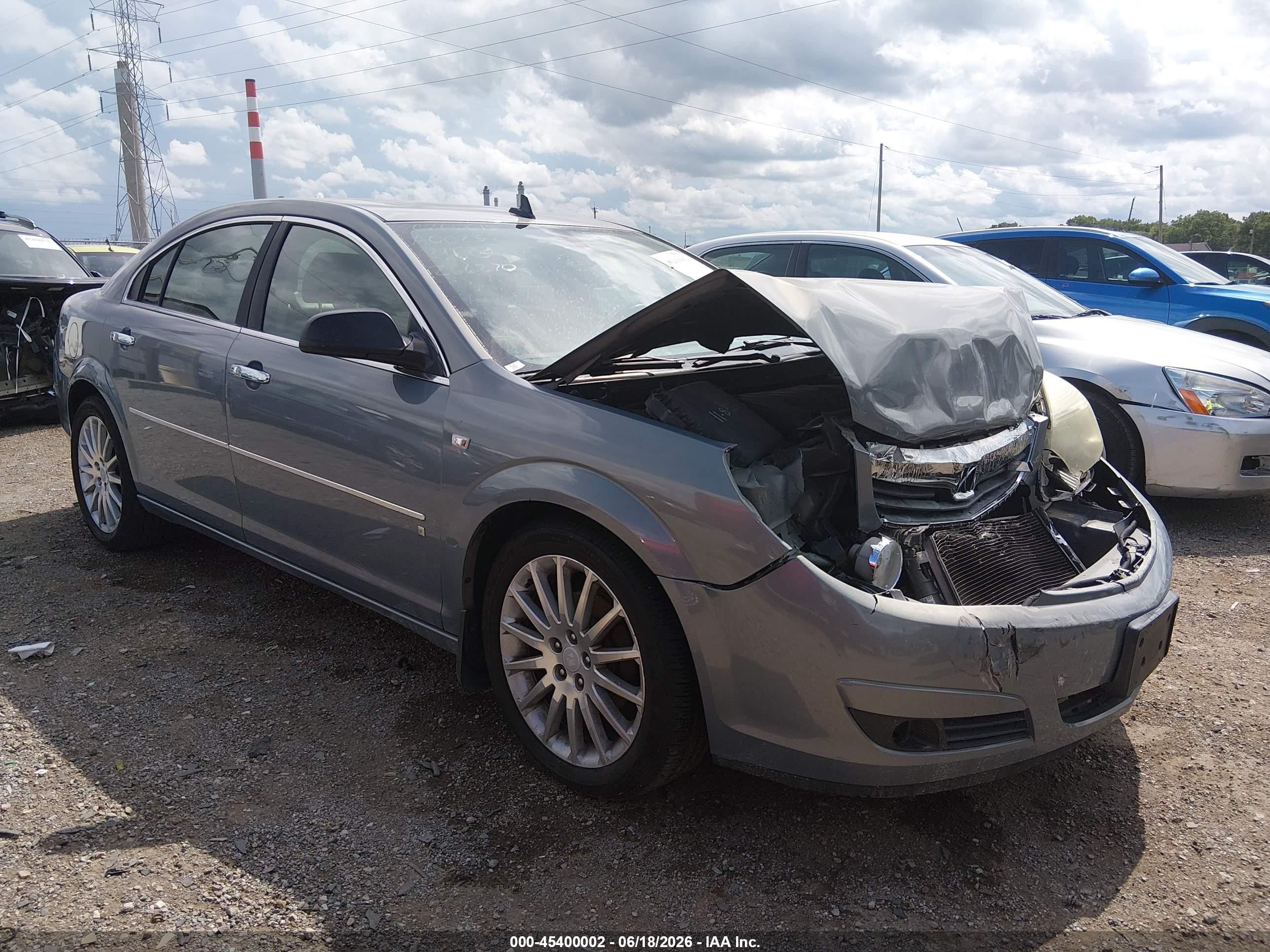 2007 Saturn Aura XR, VIN 1G8ZV57757F266270 — Перед