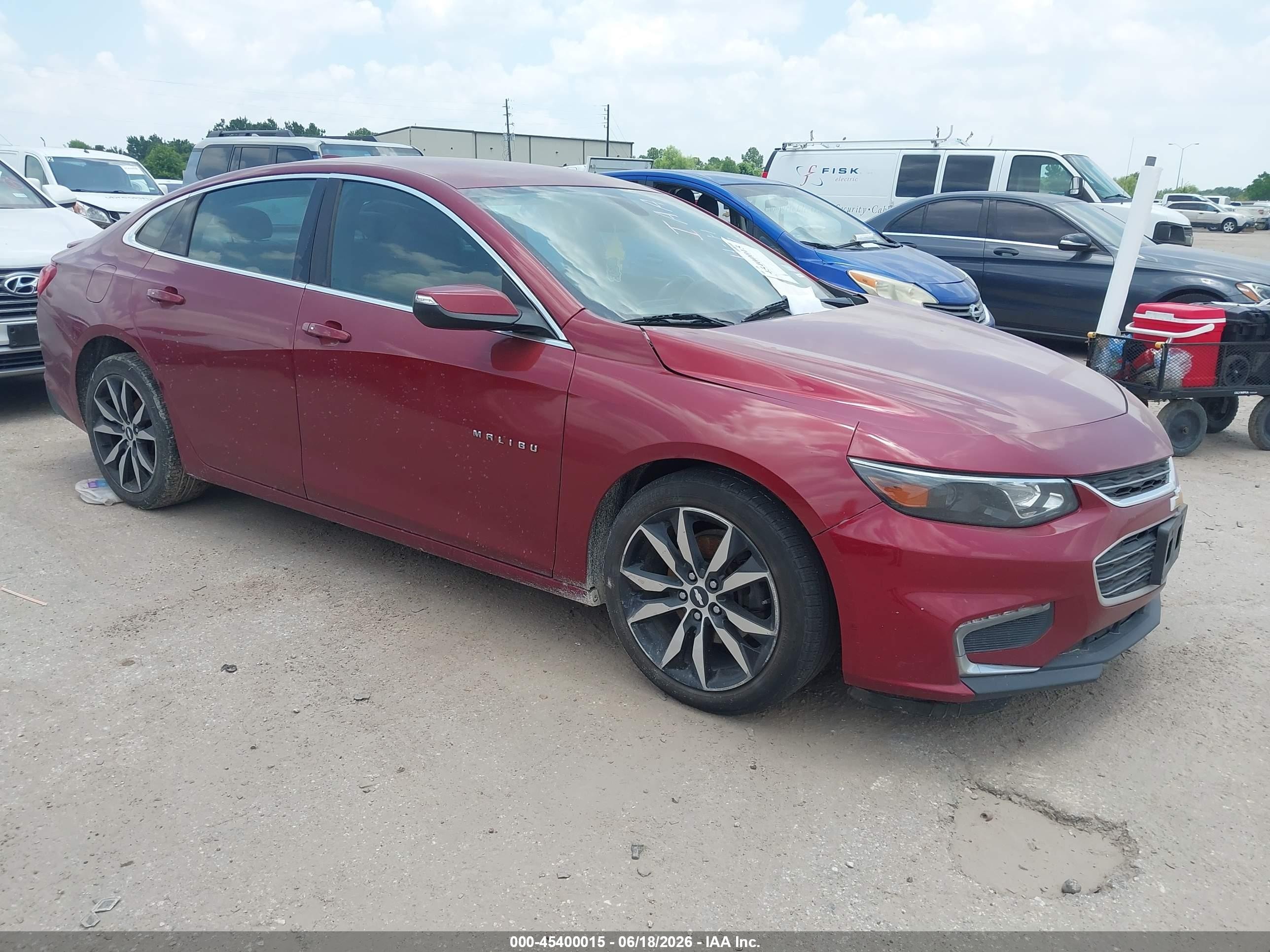 2018 Chevrolet Malibu LT, VIN 1G1ZD5ST8JF104825 — Normal wear