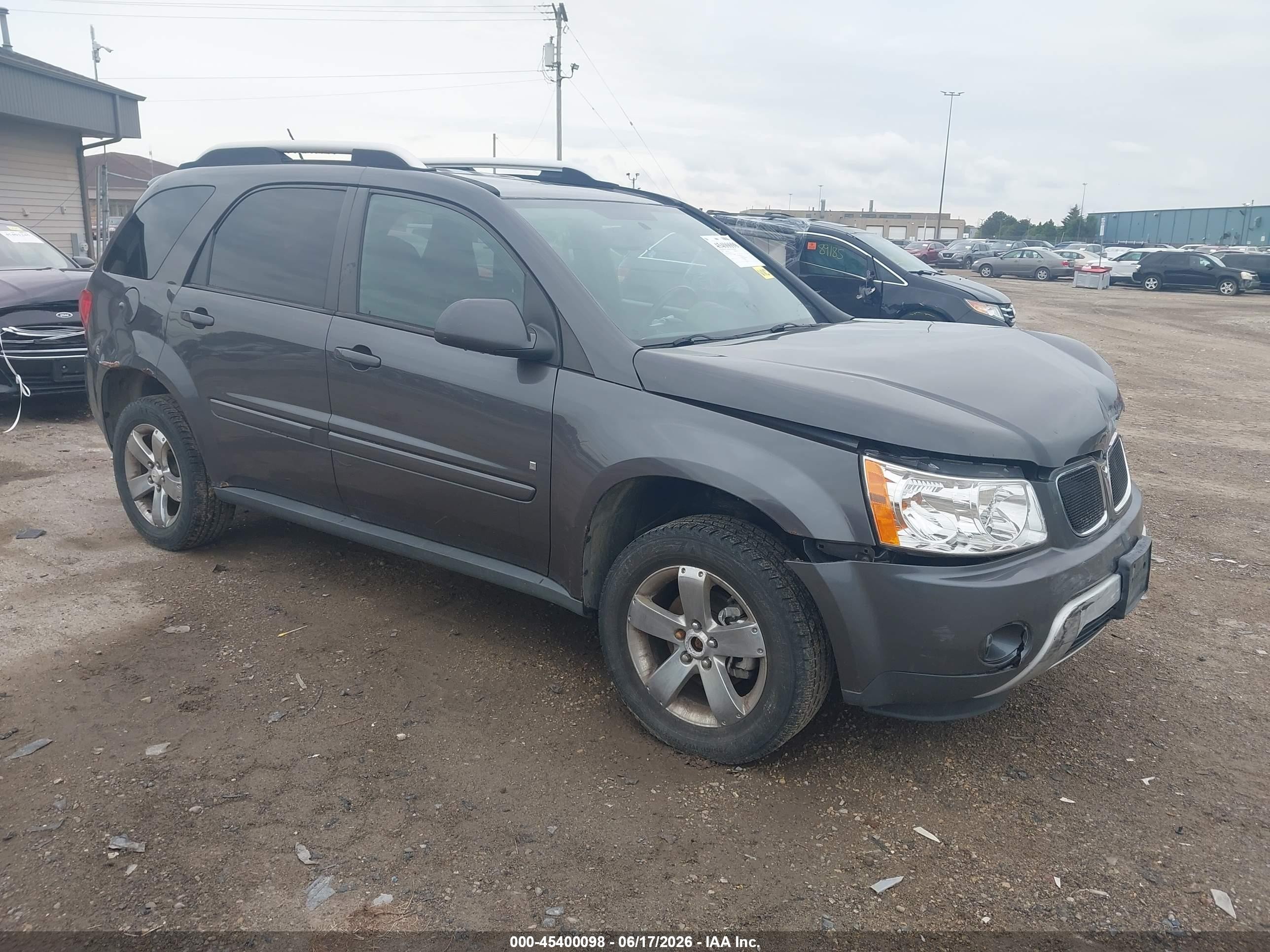 2007 Pontiac Torrent, VIN 2CKDL63FX76087041 — Front end